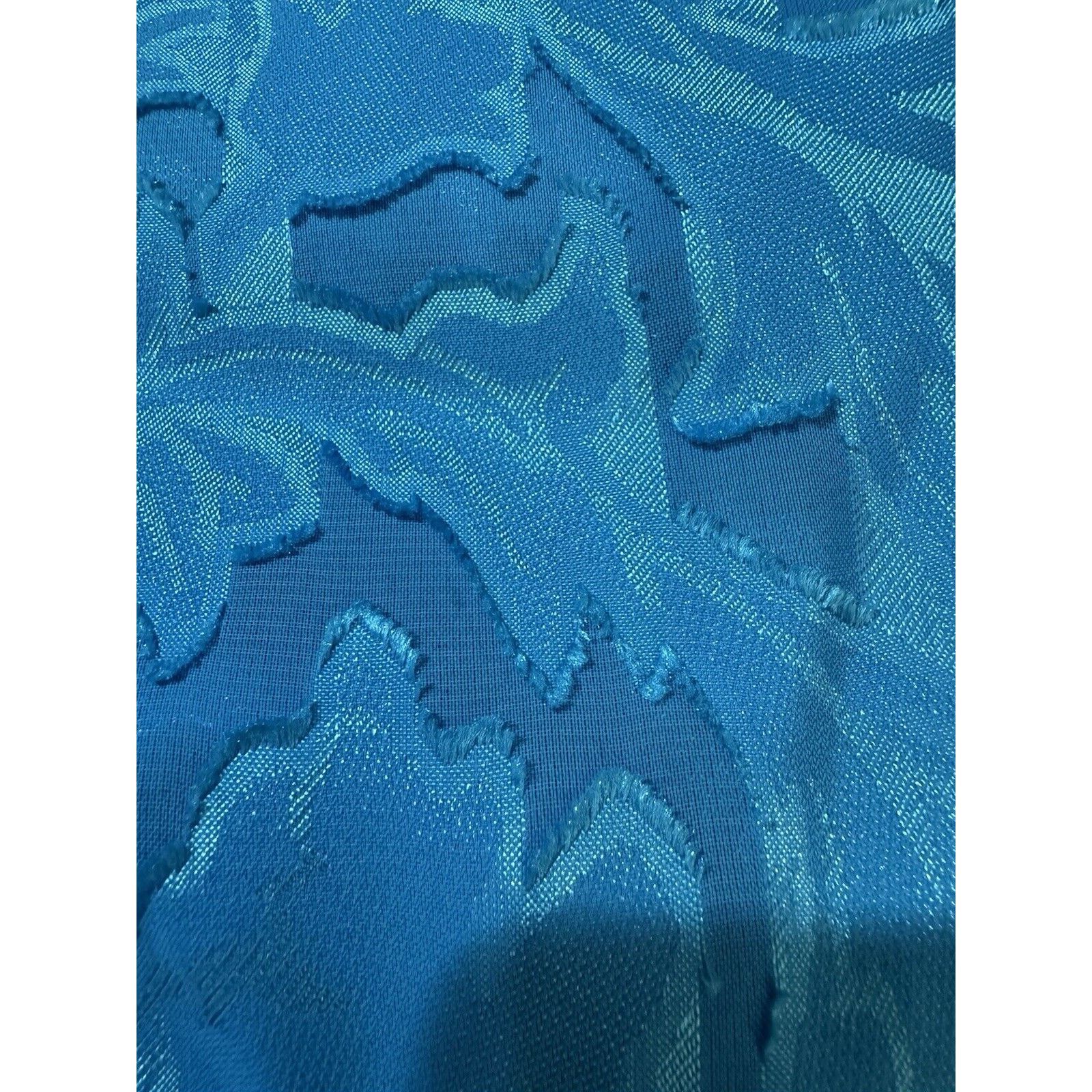 Other Vintage Lady Page Dress 8 Jacquard Textured Fringes Blouson Size M / US 6-8 / IT 42-44 - 9 Thumbnail