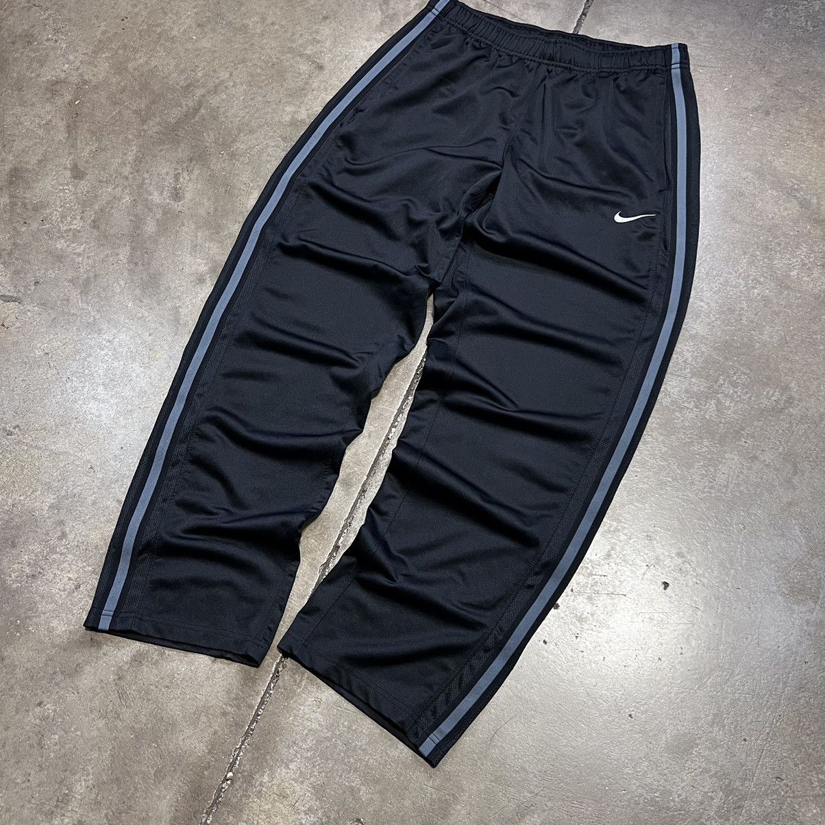 Nike Vintage Y2K Nike Mini Swoosh Sweatpants Baggy Wide Leg Size US 30 / EU 46 - 3 Thumbnail