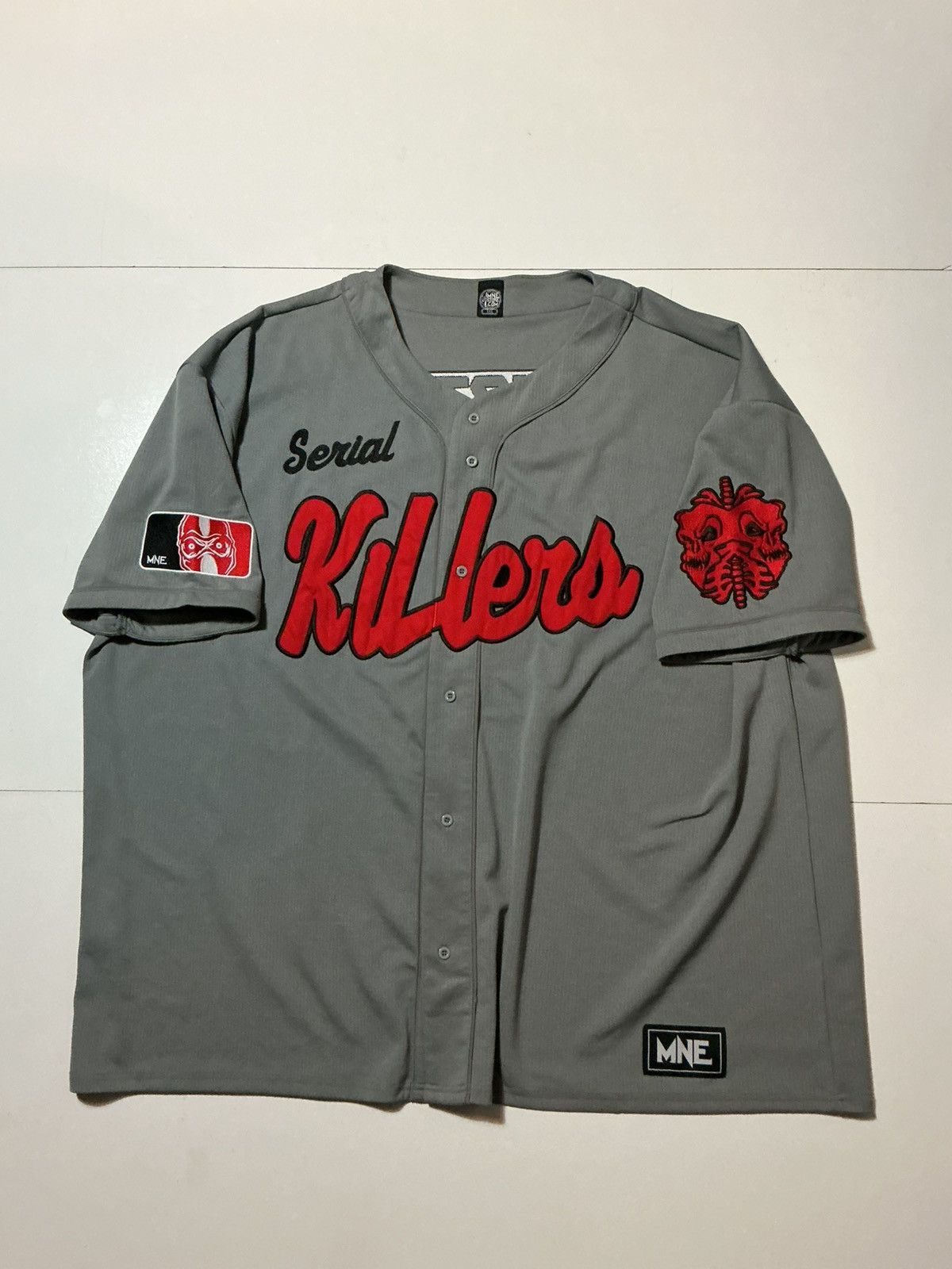 Other Rare Twiztid MNE Serial Killers Embroidered Baseball Jersey Size US XXL / EU 58 / 5 - 1 Thumbnail