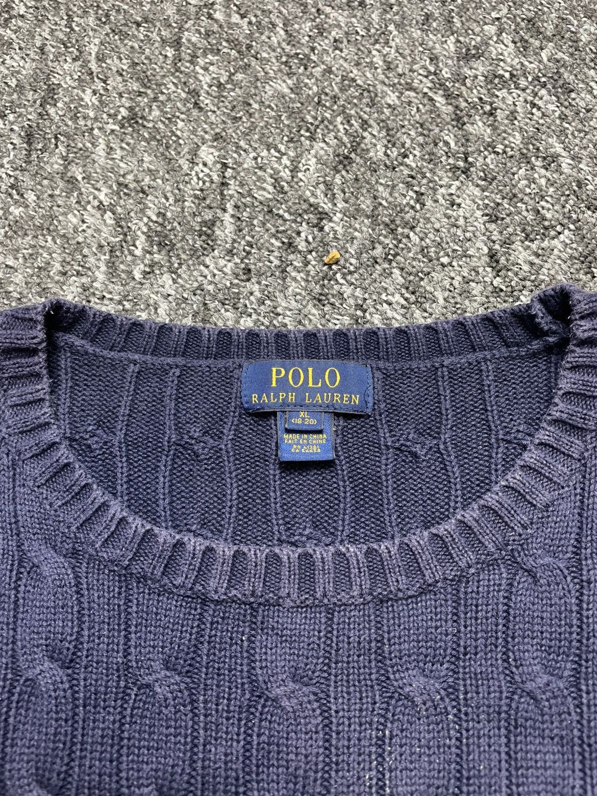 Polo Ralph Lauren × Vintage Vintage retro sweater knitted knit 00s y2k Polo Ralph Lauren Size US M / EU 48-50 / 2 - 6 Thumbnail