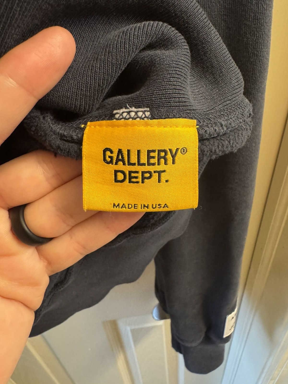 Gallery Dept. GALLERY DEPT. CENTER LOGO HOODIE Size US M / EU 48-50 / 2 - 6 Thumbnail