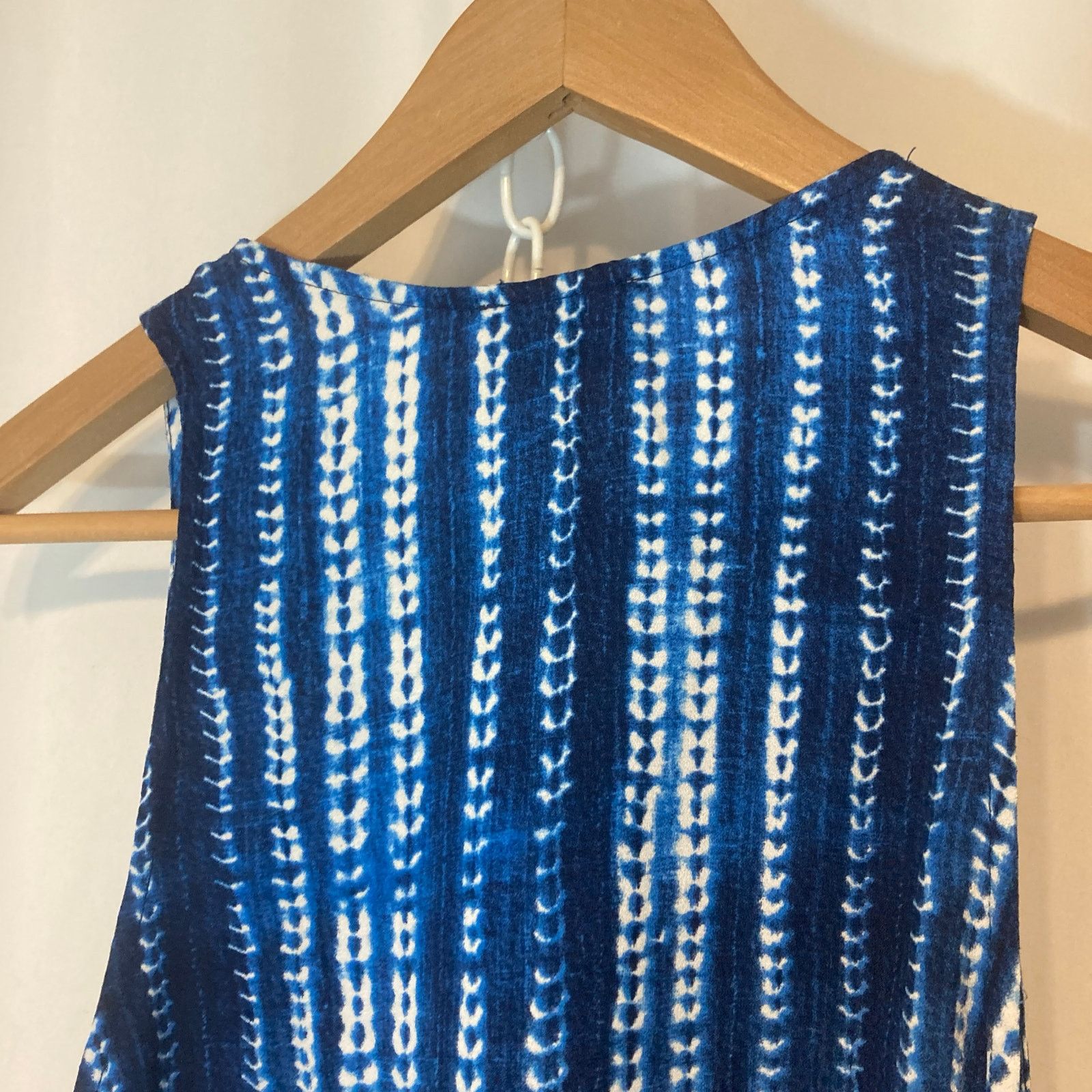 Show Me Your MuMu Show Me Your Mumu Rancho Mirage Lace Up Tassels Blue Dress Size M / US 6-8 / IT 42-44 - 9 Thumbnail