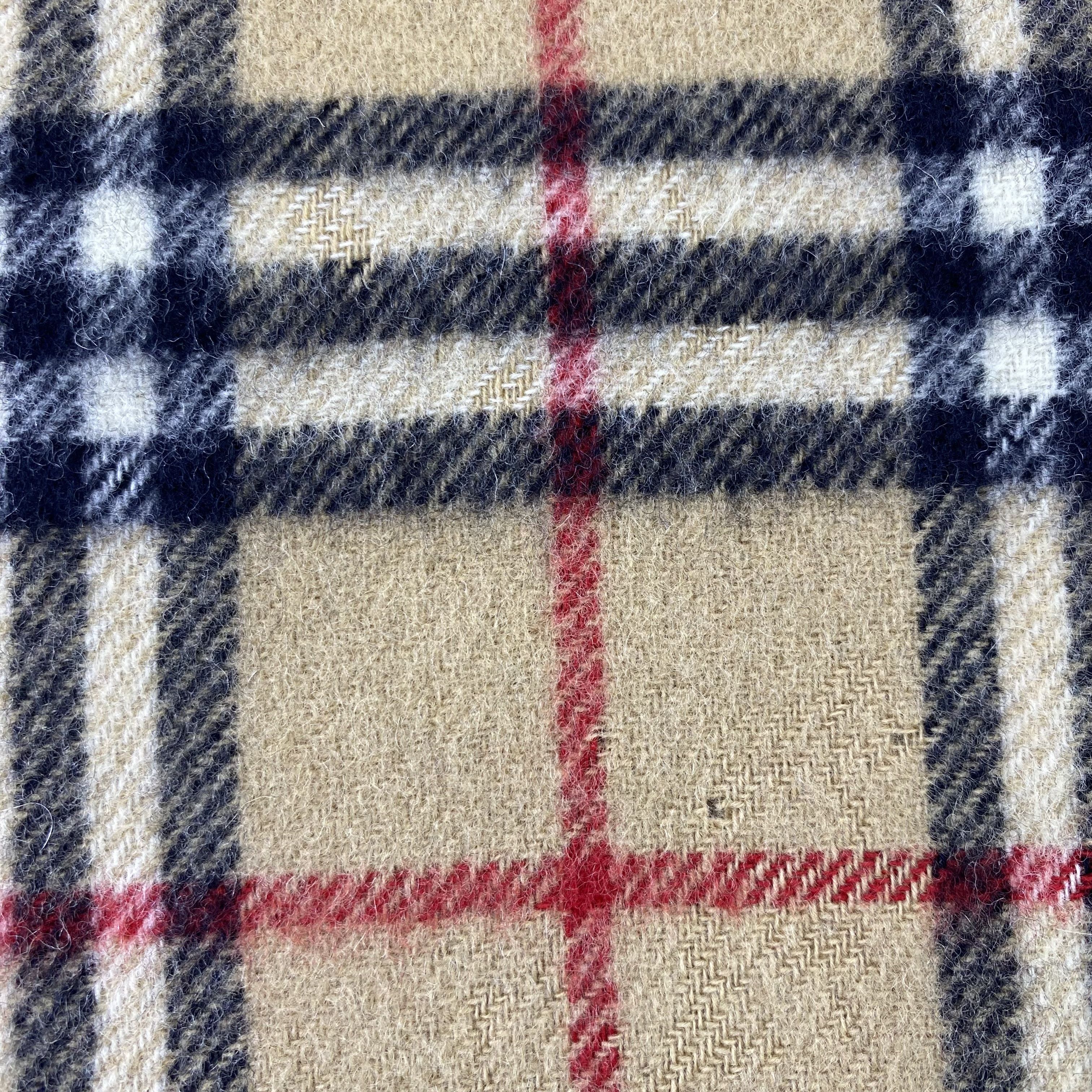 Burberry × Vintage Burberry Wool Muffler / Scarf / Neckwear - T1536 Size ONE SIZE - 6 Thumbnail