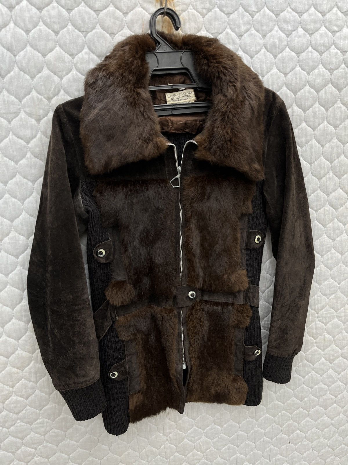 Genuine Leather 🔥🔥🔥STEALS CANYON CANON LEATHER FUR JACKET Size M / US 6-8 / IT 42-44 - 3 Thumbnail