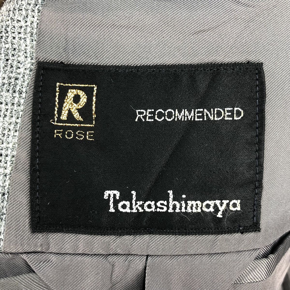 Japanese Brand Vintage 80's Takashimaya Blazer Burlap Fabric Size US M / EU 48-50 / 2 - 13 Thumbnail