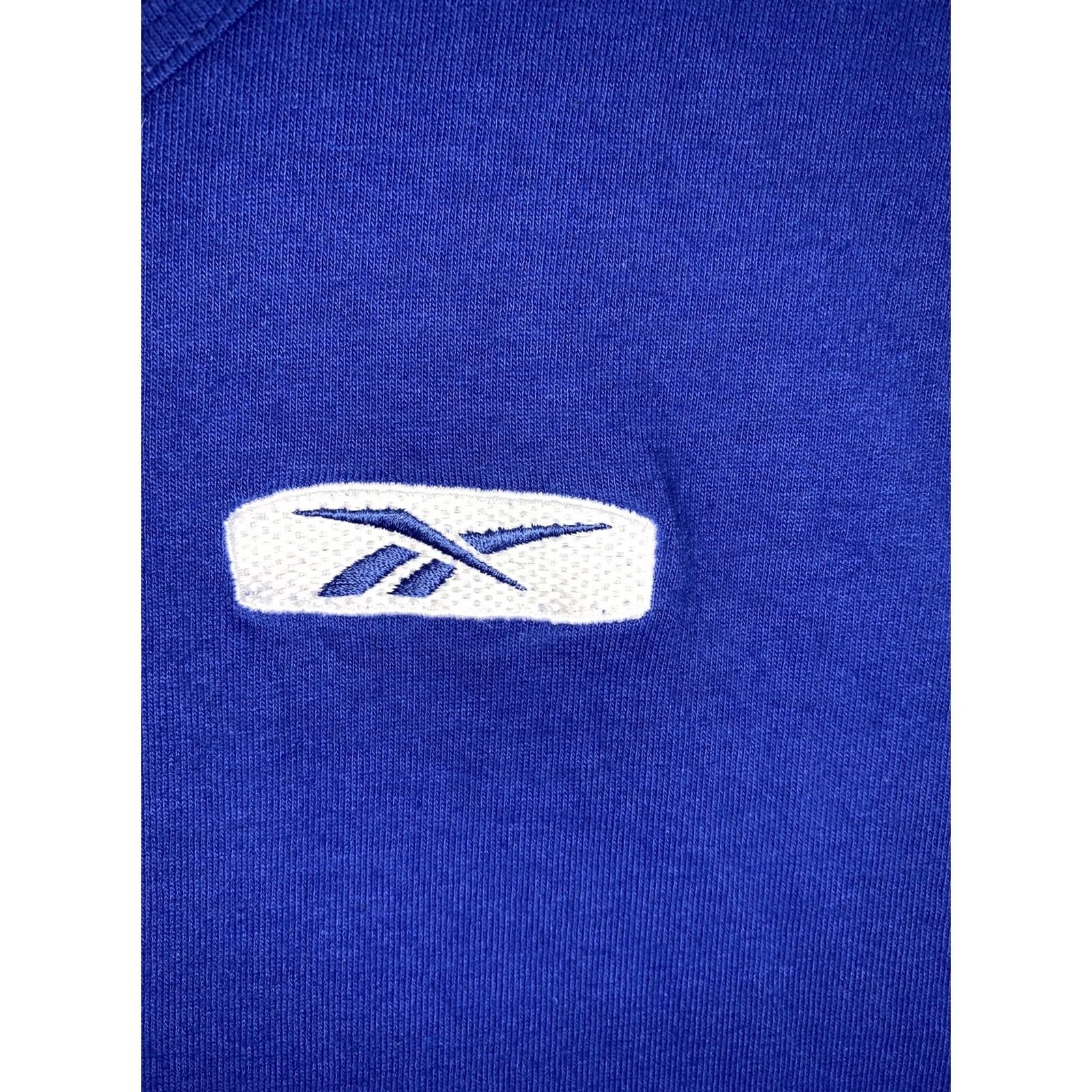 Reebok VINTAGE Reebok Tank Top Mens Blue Cotton XL 80s 90s Made-8236 USA Size US XL / EU 56 / 4 - 4 Thumbnail