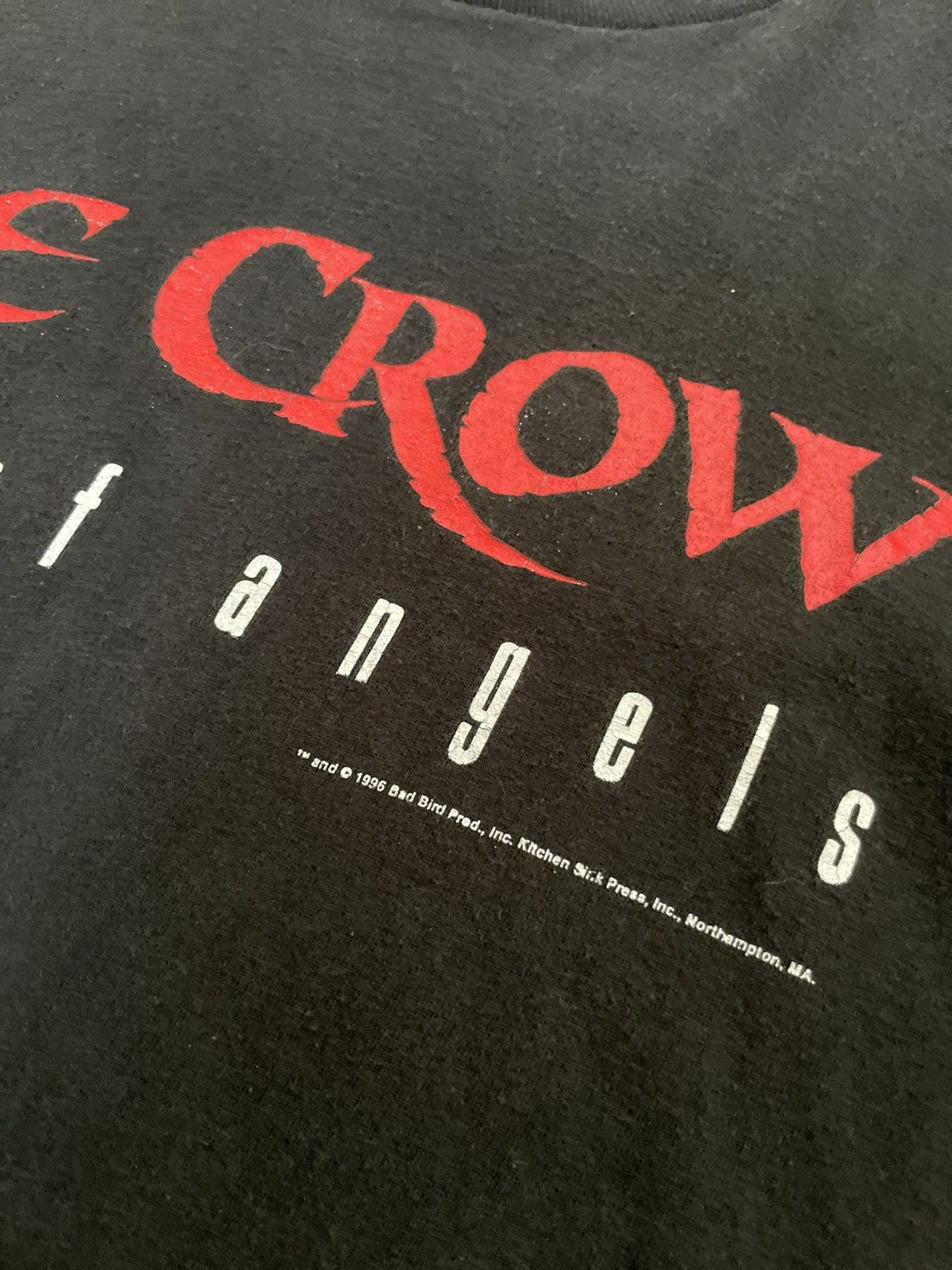 Fruit Of The Loom Vintage Rare 96 The Crow City Of Angels Movie Size US XL / EU 56 / 4 - 3 Thumbnail