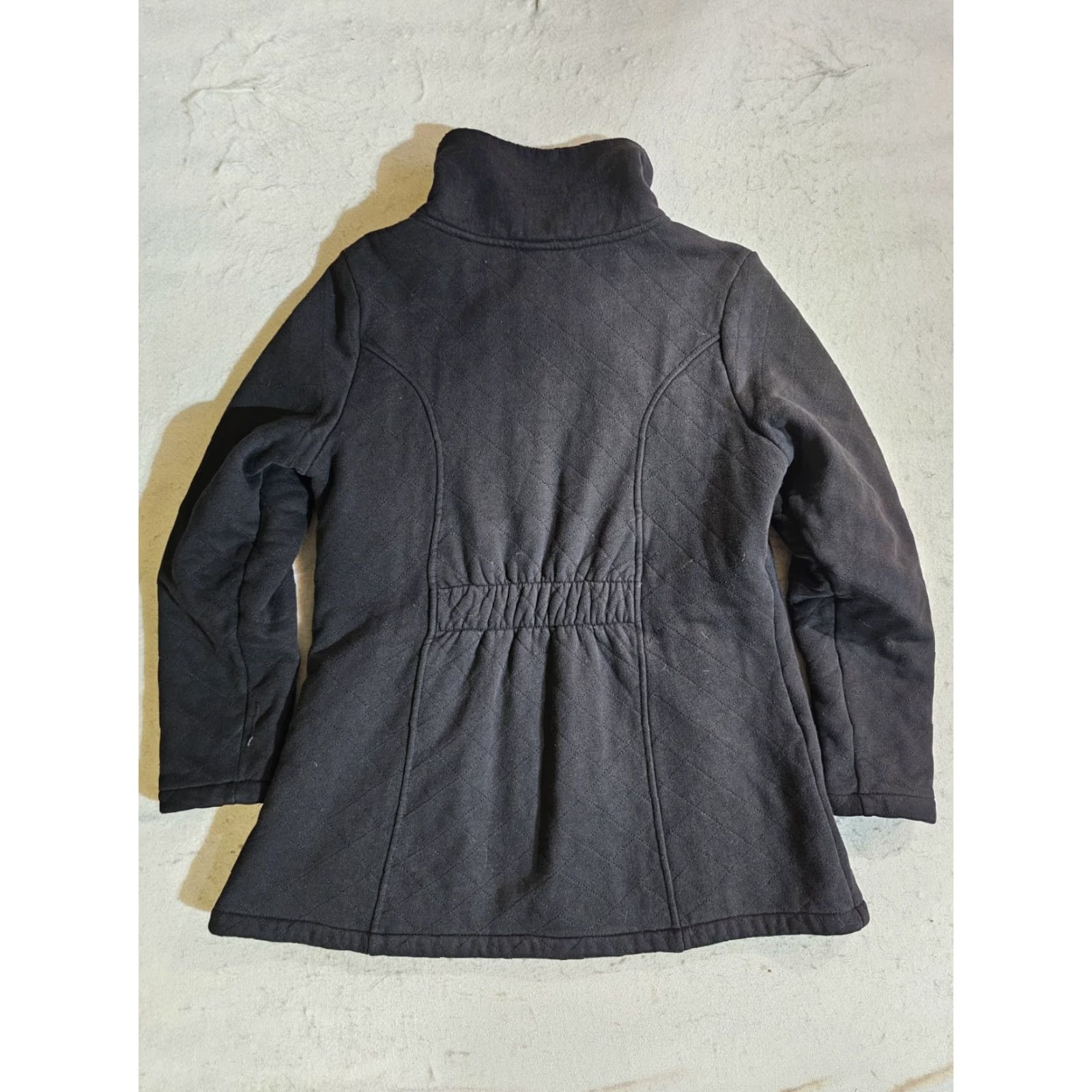 The North Face The North Face Jacket Women XL Black Quilted Fleece Lined Full Zip Argyle/Diamond Outdoor Fall Winter Size XL / US 12-14 / IT 48-50 - 7 Thumbnail