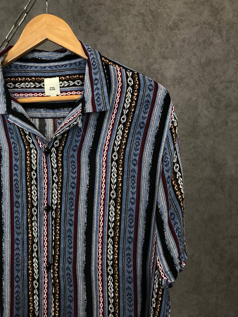 Other River Island Hawaiian crazy art shirt Size US L / EU 52-54 / 3 - 2 Thumbnail