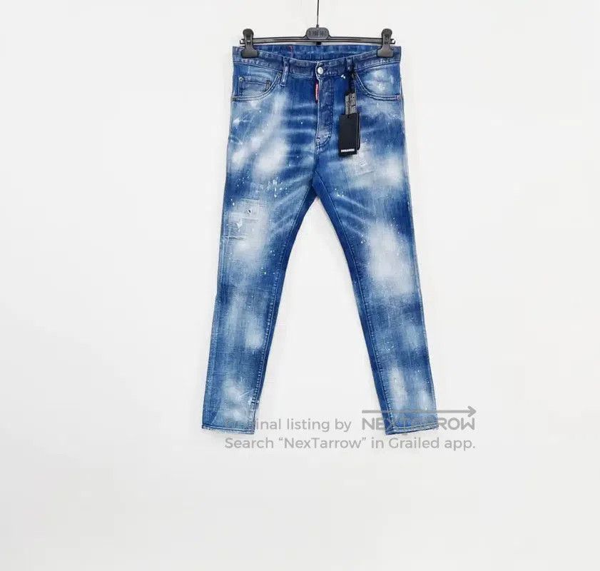 Dsquared2 DSQUARED2 Light Blue Men's Casual Jeans . Size US 26 / EU 42 - 1 Thumbnail