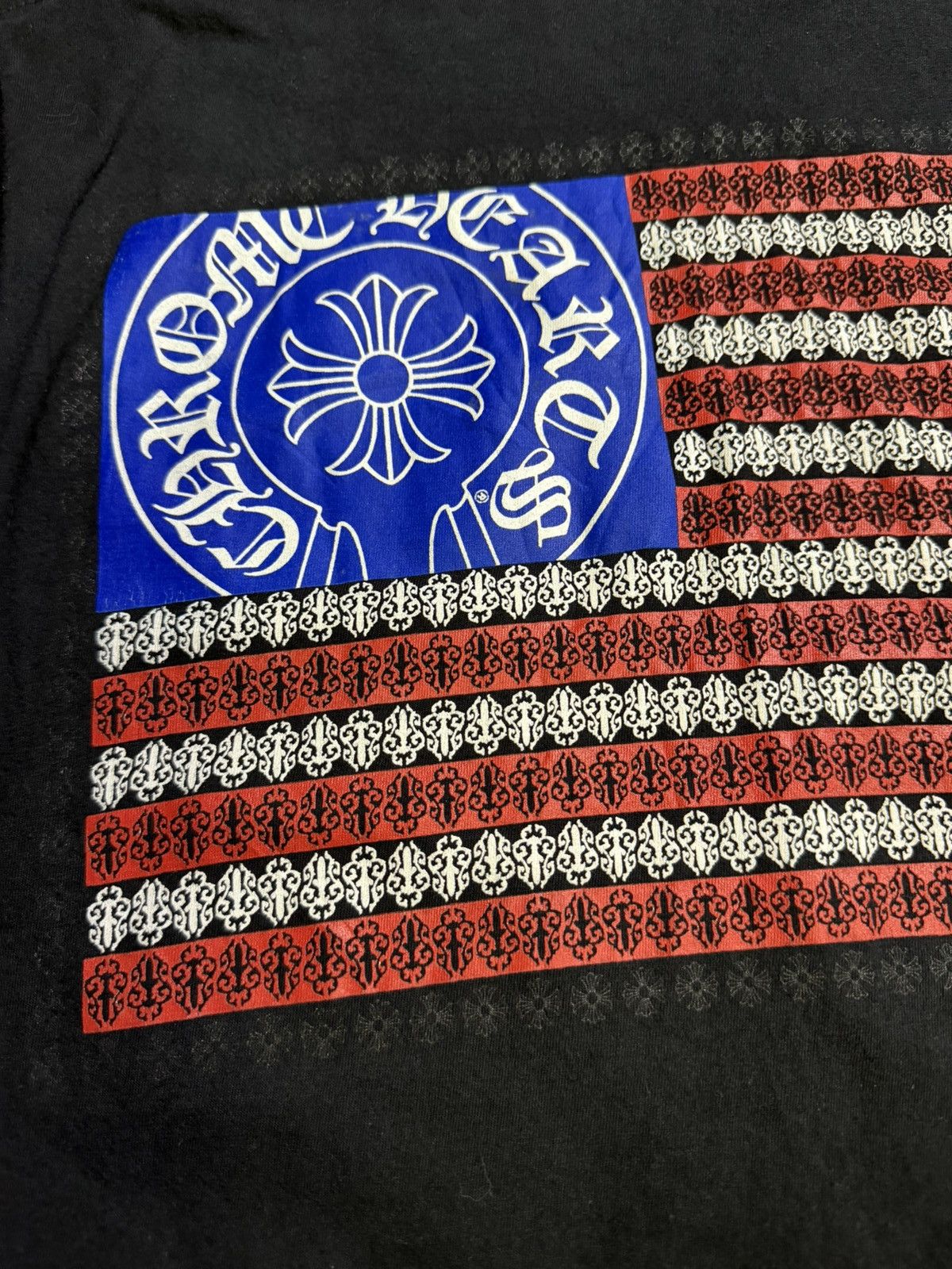 Chrome Hearts Amflag - American Flag Tee Size US S / EU 44-46 / 1 - 6 Thumbnail