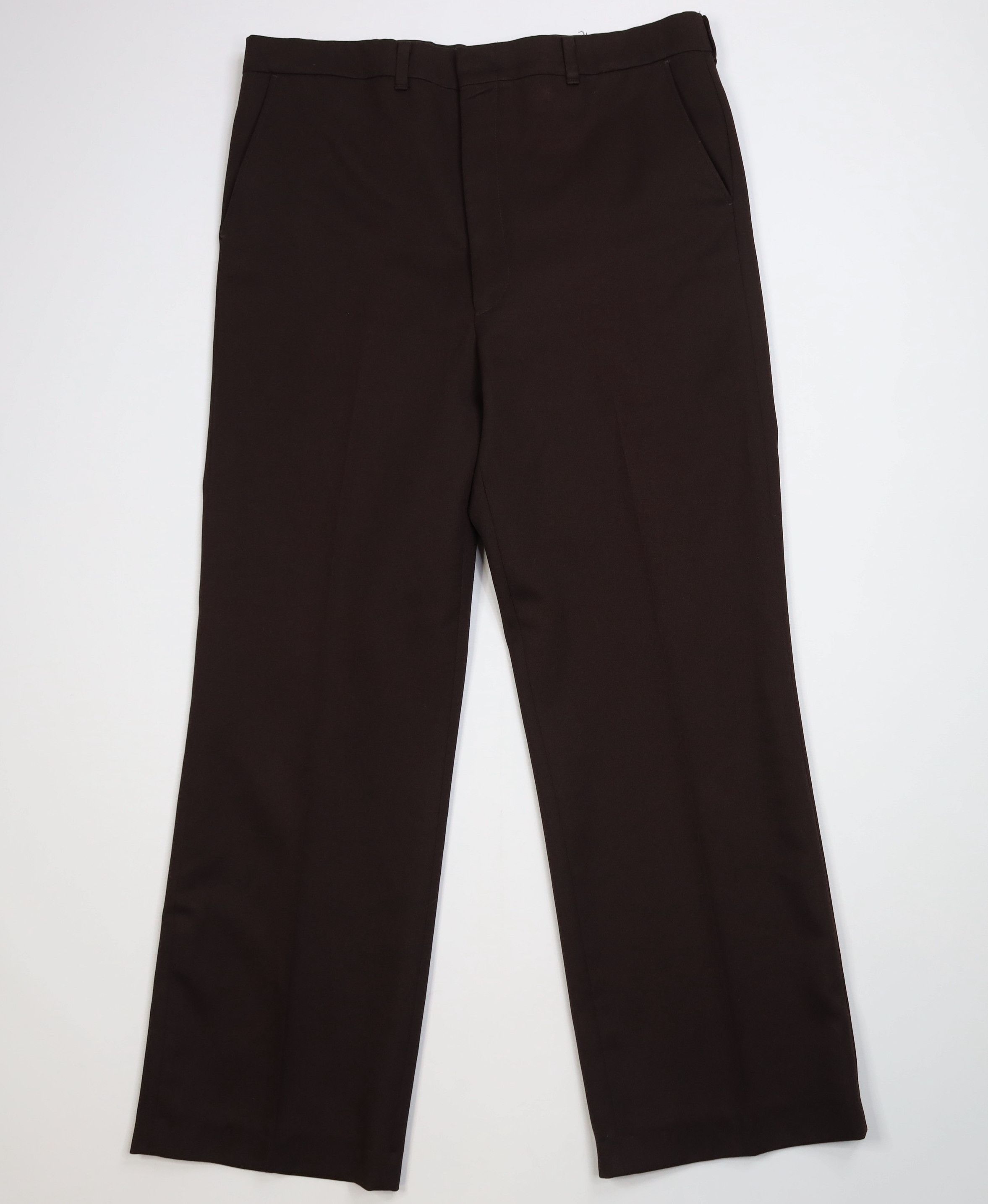 Vintage Vintage 70 Streetwear Flared Wide Leg Chino Pants Brown USA Size US 36 / EU 52 - 1 Thumbnail