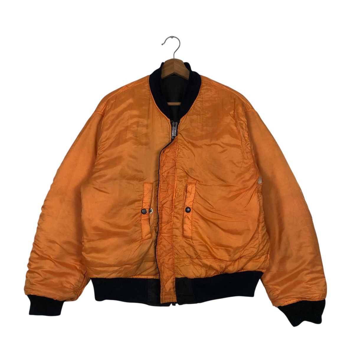 Avirex 📌Vintage Ma-1 Bomber Jacket Fly Military Avirex Big Logo Size US XS / EU 42 / 0 - 17 Thumbnail