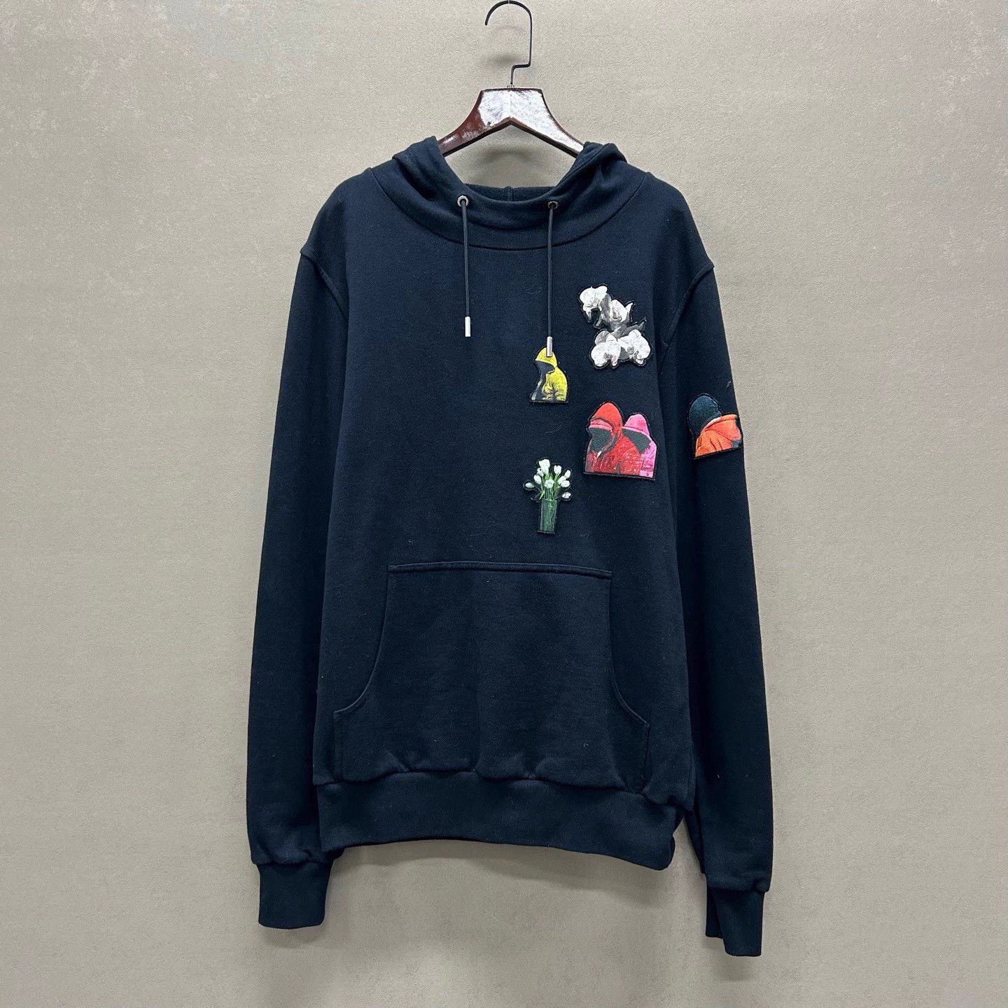Dior black multi-pattern sweatshirt M 99 new