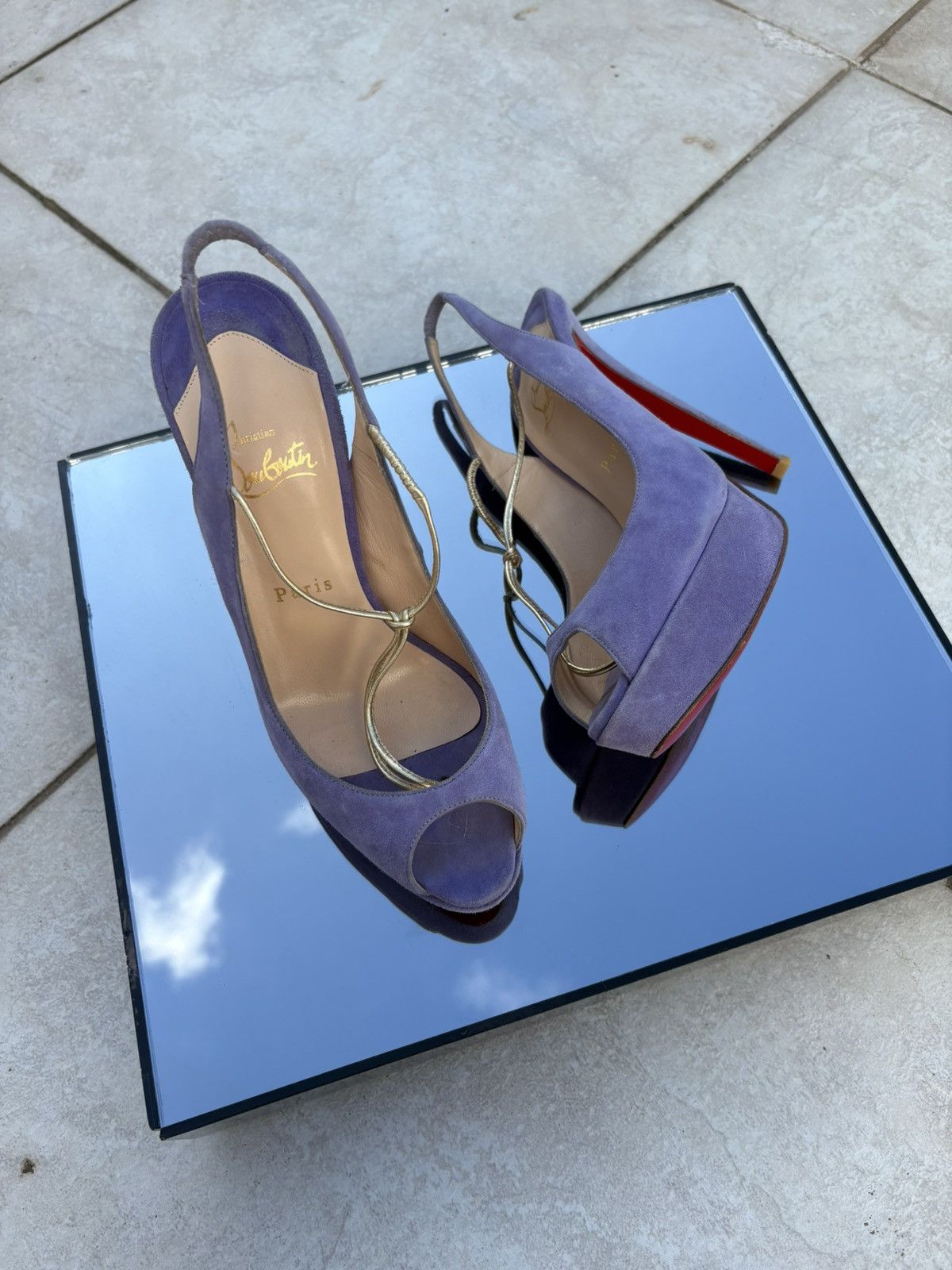 Christian Louboutin Christian Louboutin heels Size US 8.5 / IT 38.5 - 2 Thumbnail