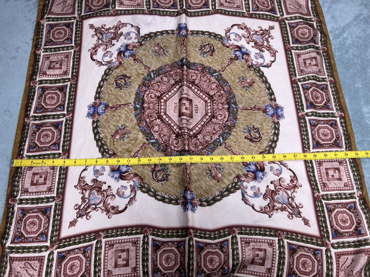 Fendi Vintage Fendi Silk Scarf Size ONE SIZE - 6 Thumbnail