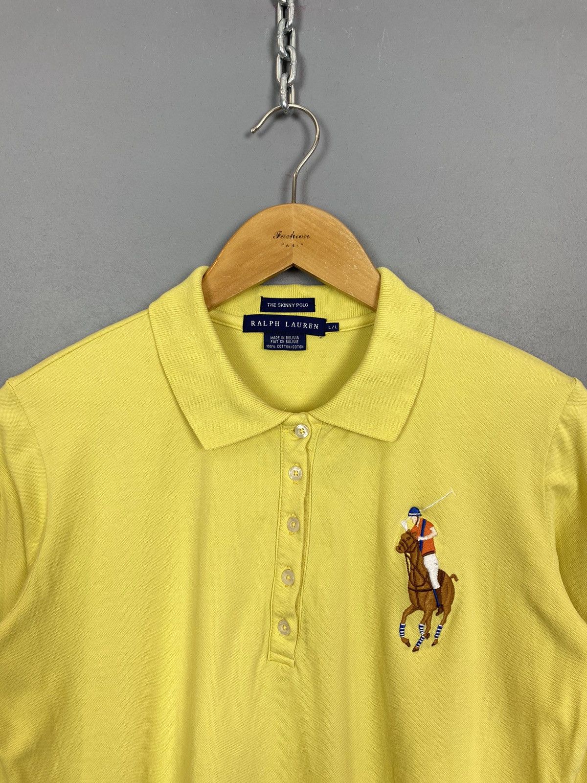 Ralph Lauren Polo Ralph Lauren The Skinny Polo Shirt Long Sleeve women Size L / US 10 / IT 46 - 2 Thumbnail