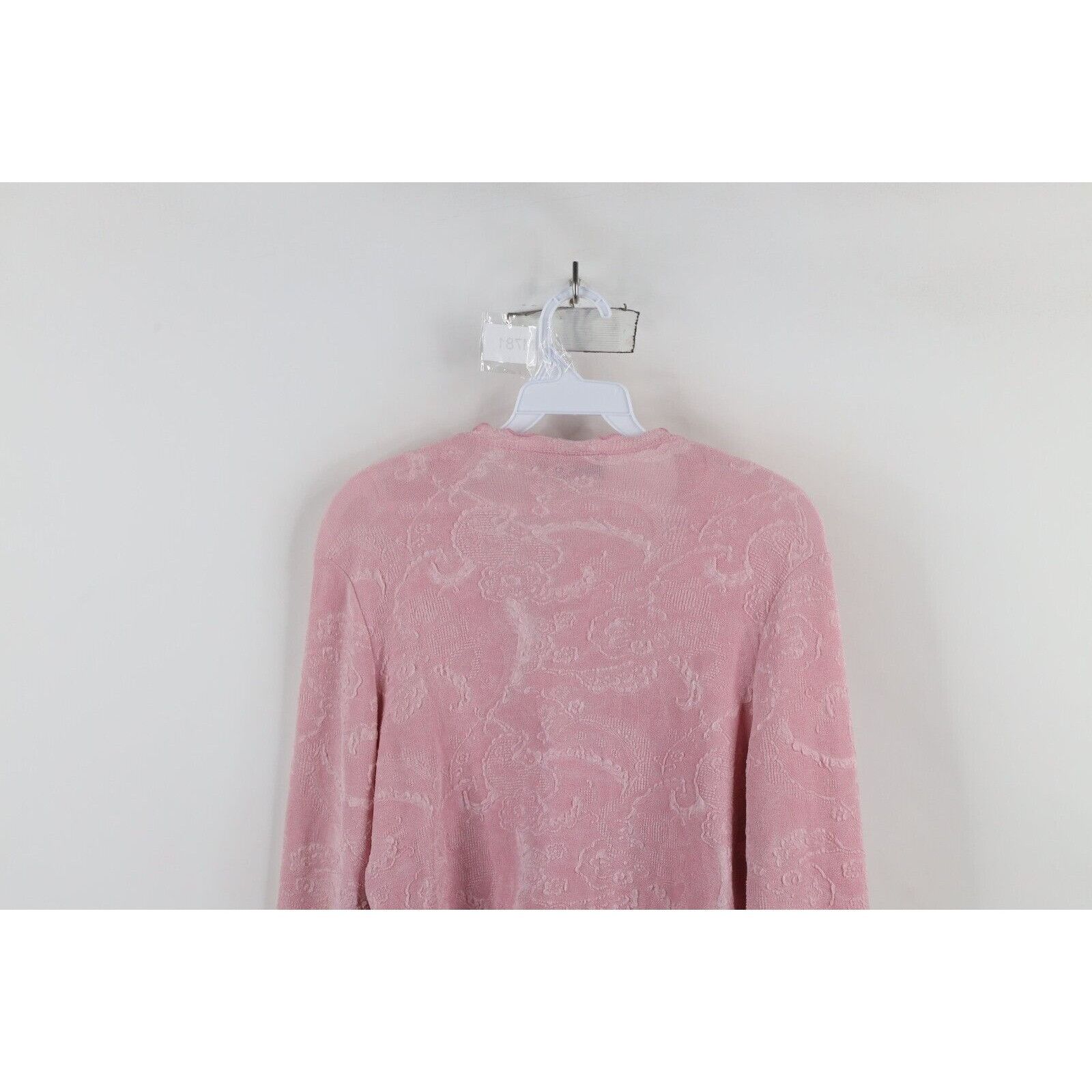 Vintage Vintage 90s Babydoll Bella Fairy Ruffled Cardigan Sweater Size XL / US 12-14 / IT 48-50 - 11 Thumbnail