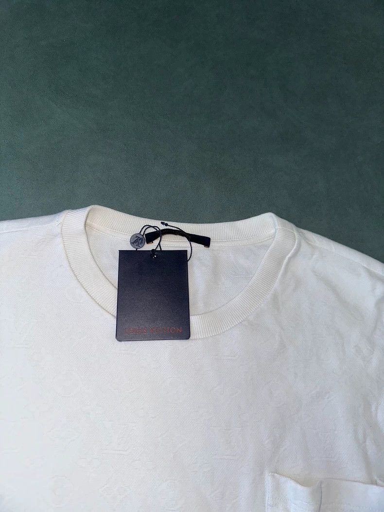 Louis Vuitton Louis Vuitton Monogram White Pocket Dark Print 3D Pocket Sh Size US XXL / EU 58 / 5 - 2 Thumbnail