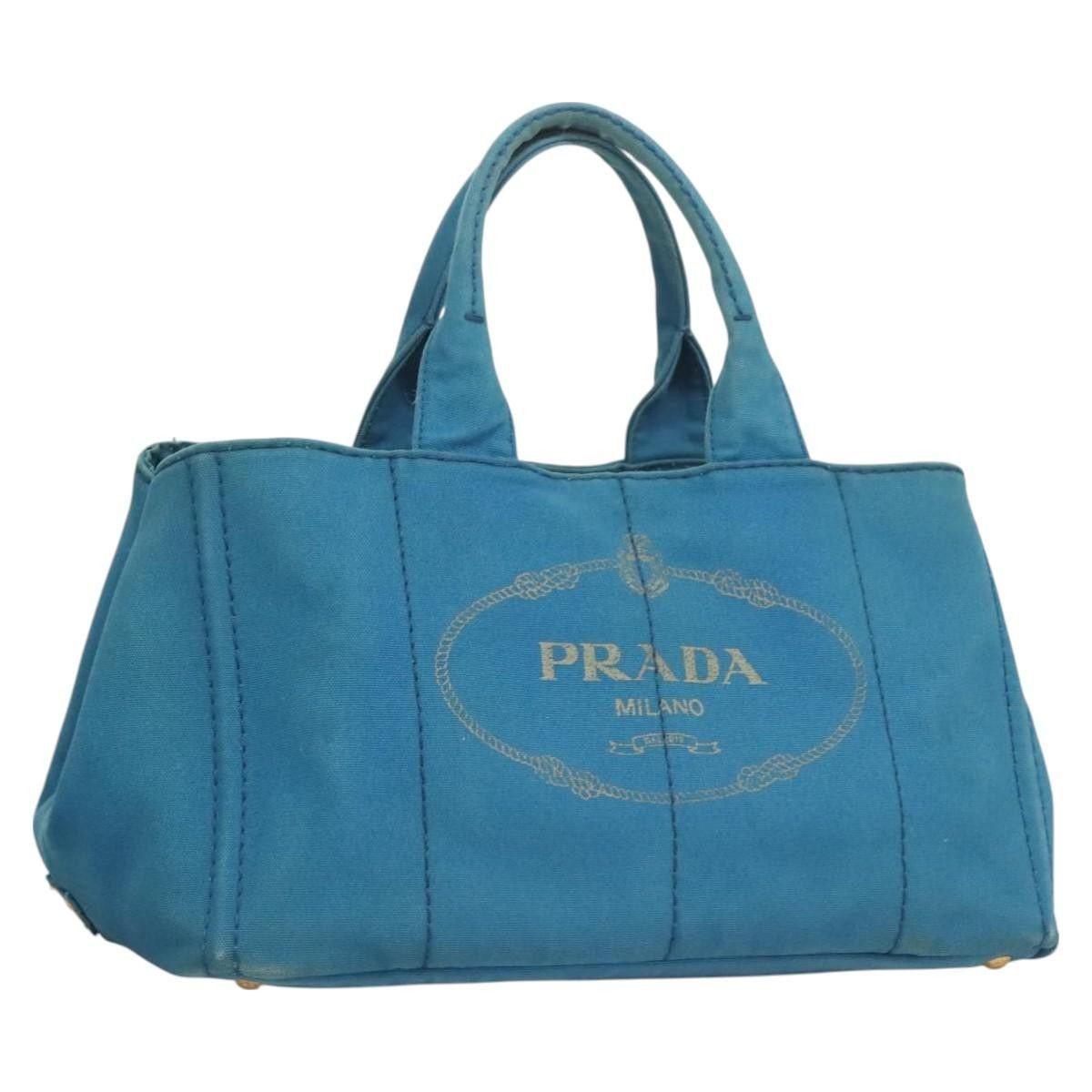 Prada Prada Canapa Convertible Tote Canvas Size ONE SIZE - 1 Thumbnail