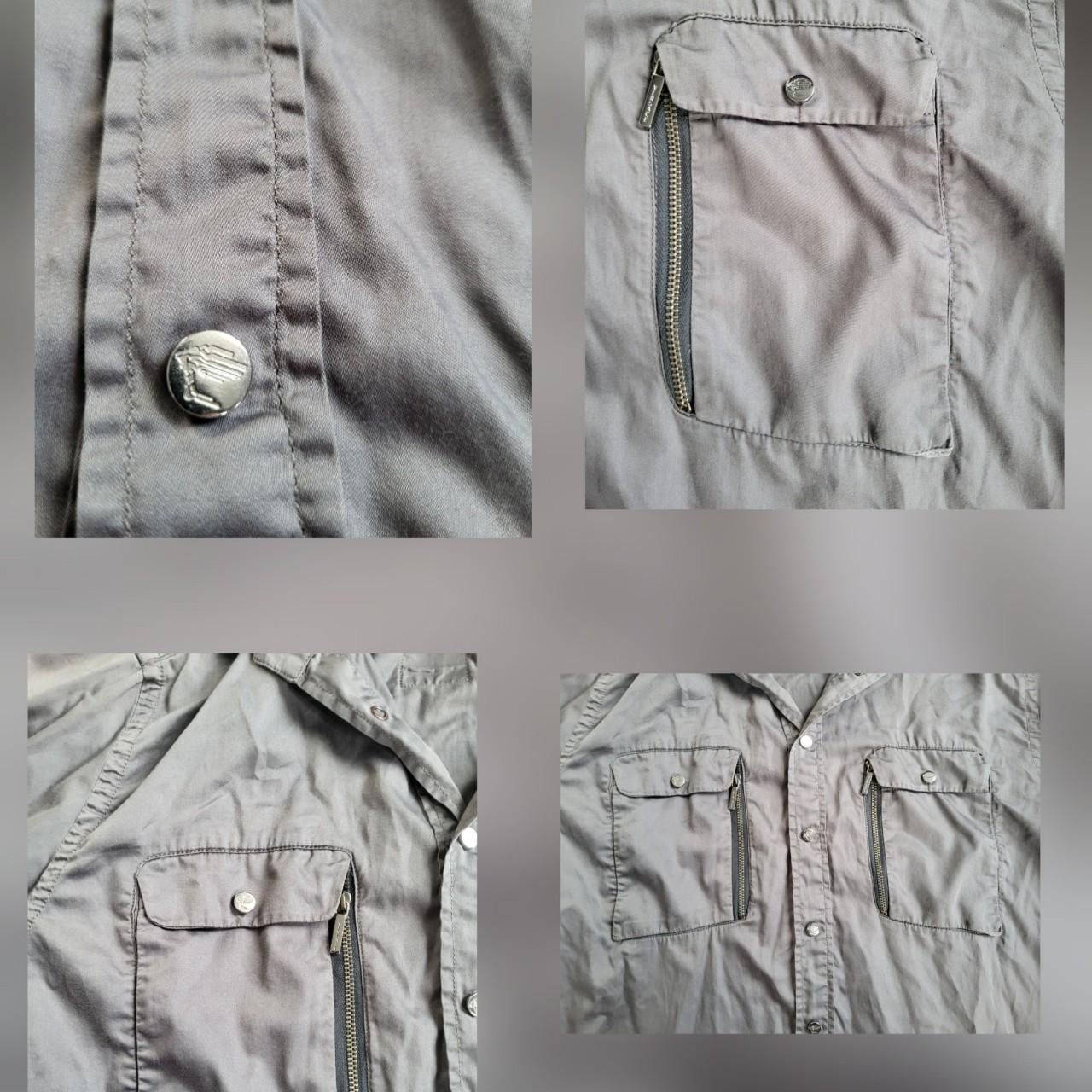 Versace Versace Men's Grey shirt - Vintage - Y2K - Size M Size US M / EU 48-50 / 2 - 8 Thumbnail