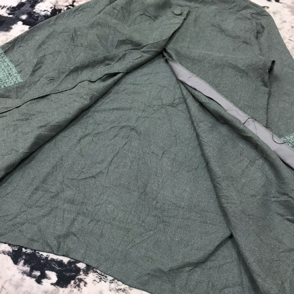 Issey Miyake × Japanese Brand × Vintage Im Product Linen Button Up Open Colar Size M / US 6-8 / IT 42-44 - 3 Thumbnail