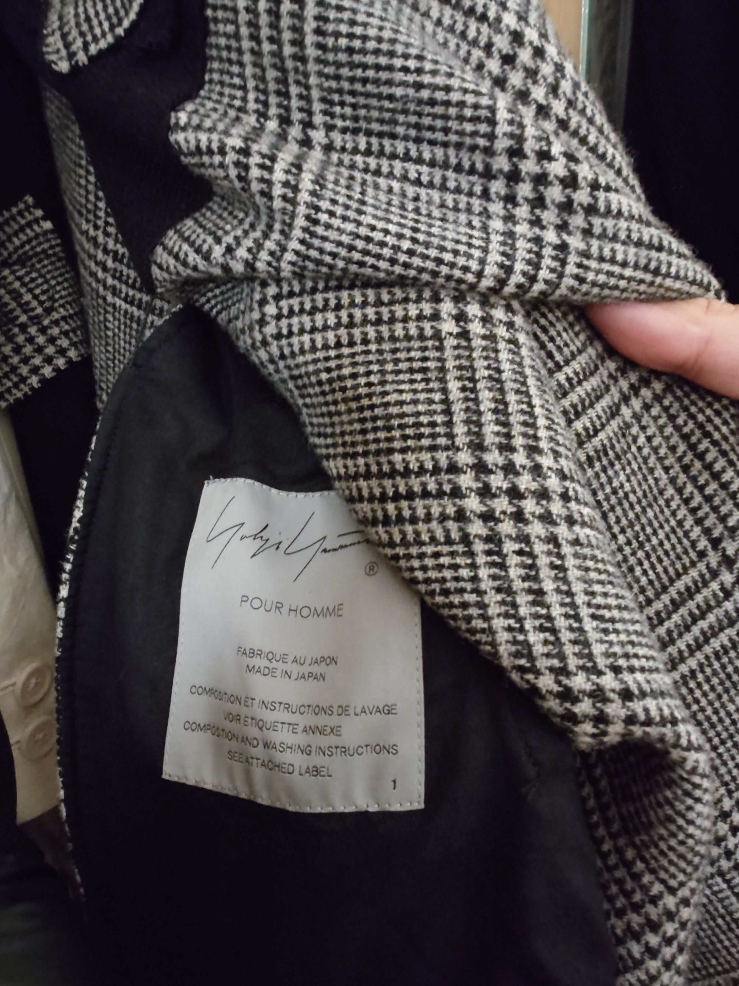 Yohji Yamamoto Yohji Yamamoto FW 21 Reversible Cloak Size US S / EU 44-46 / 1 - 5 Thumbnail