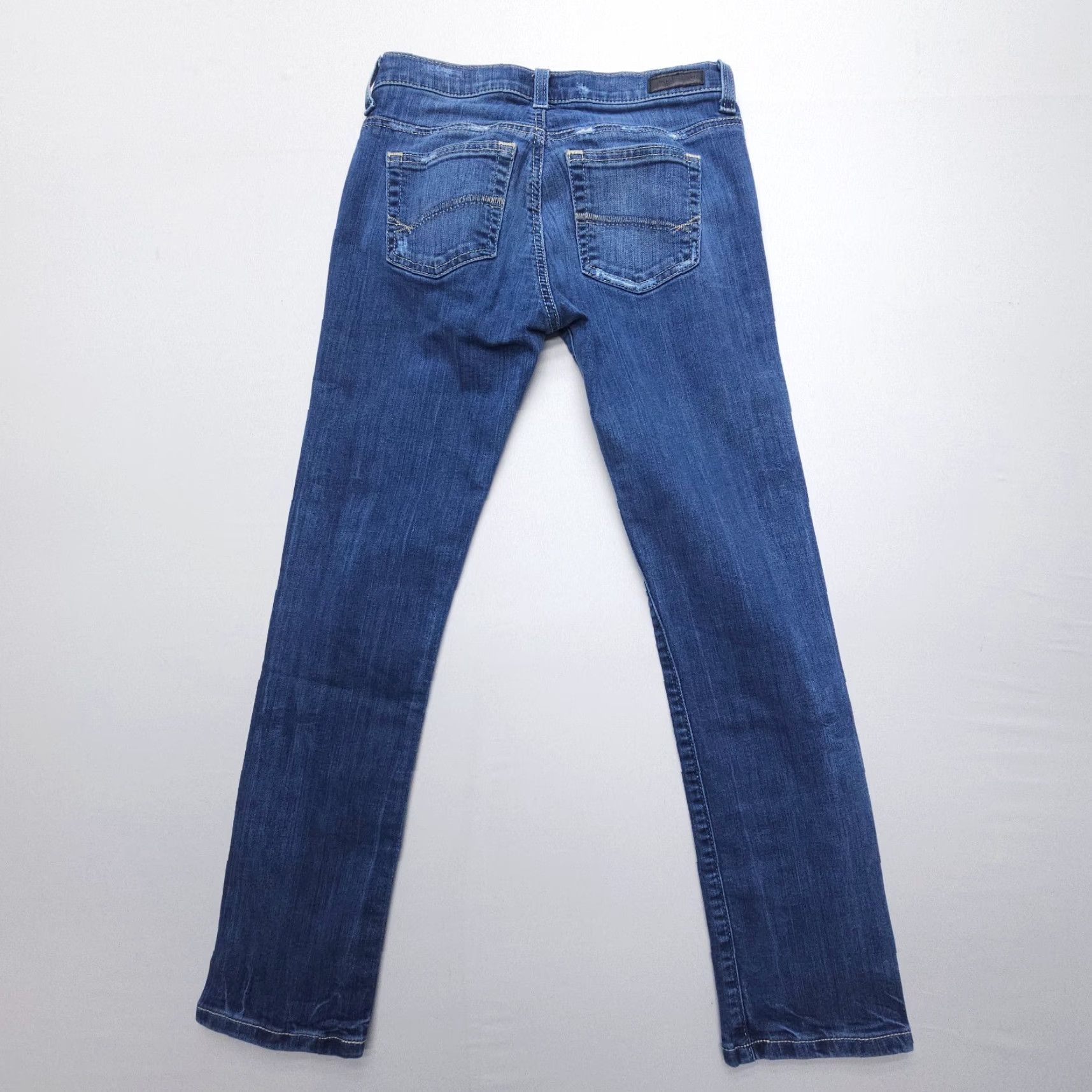 Vintage Buckle BKE Addison Slim Jeans Womens | Jeans | Regular Size 24 | Dark Wash Low Rise Ankle 25in Inseam blue 5-Pocket Stretch Denim Size 42" / US 20 - 2 Thumbnail