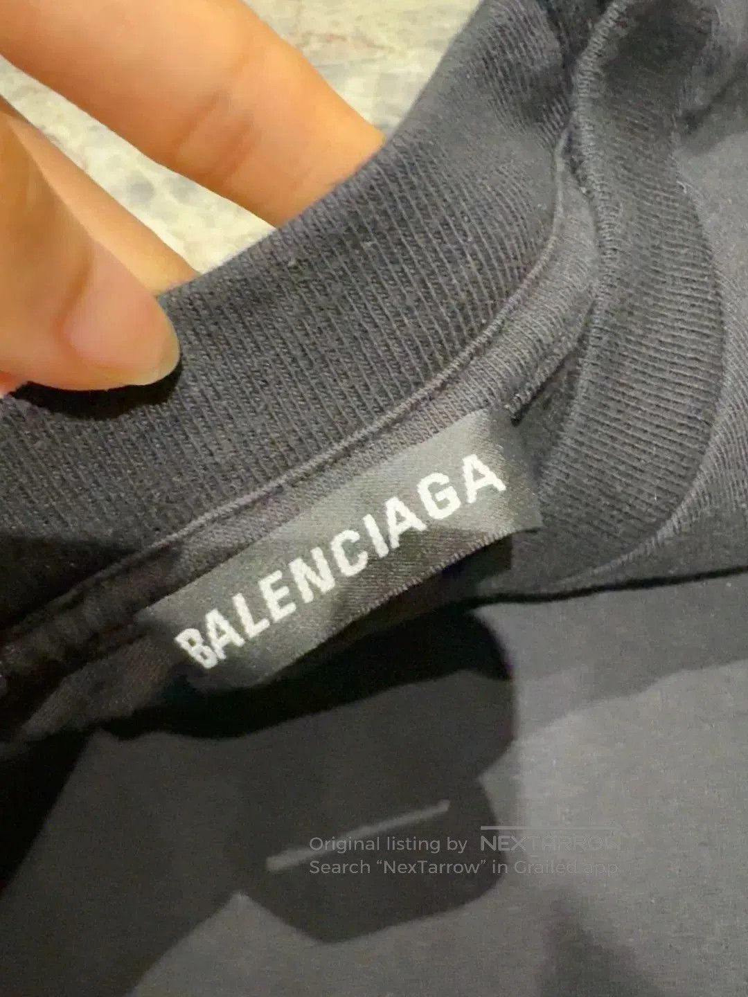 Balenciaga balenciaga black green short sleeve t. Size US M / EU 48-50 / 2 - 5 Thumbnail
