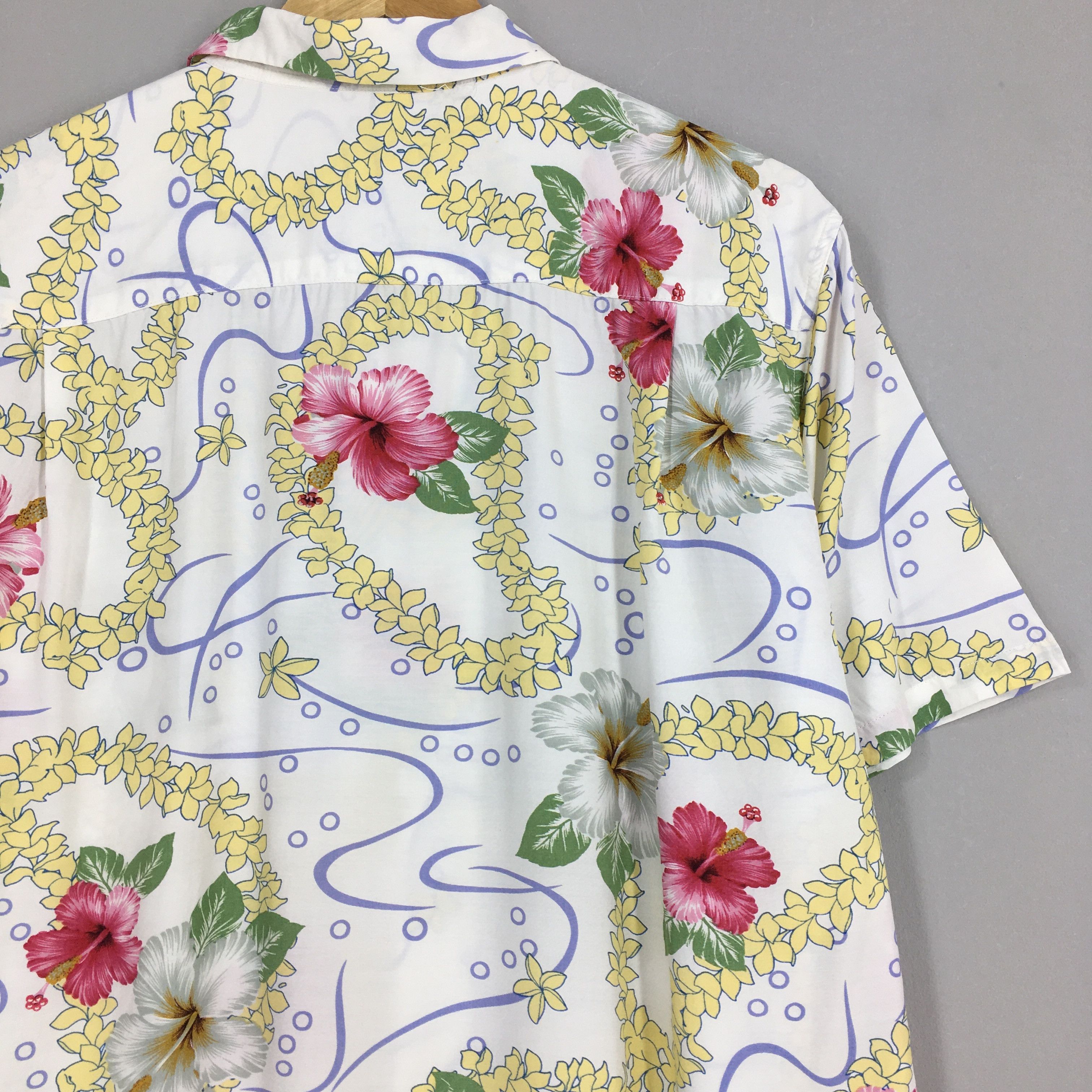 Life's a Beach Vintage Kaluluwa Hawaii Kamehameha Aloha Floral Shirt Large Size US L / EU 52-54 / 3 - 8 Thumbnail