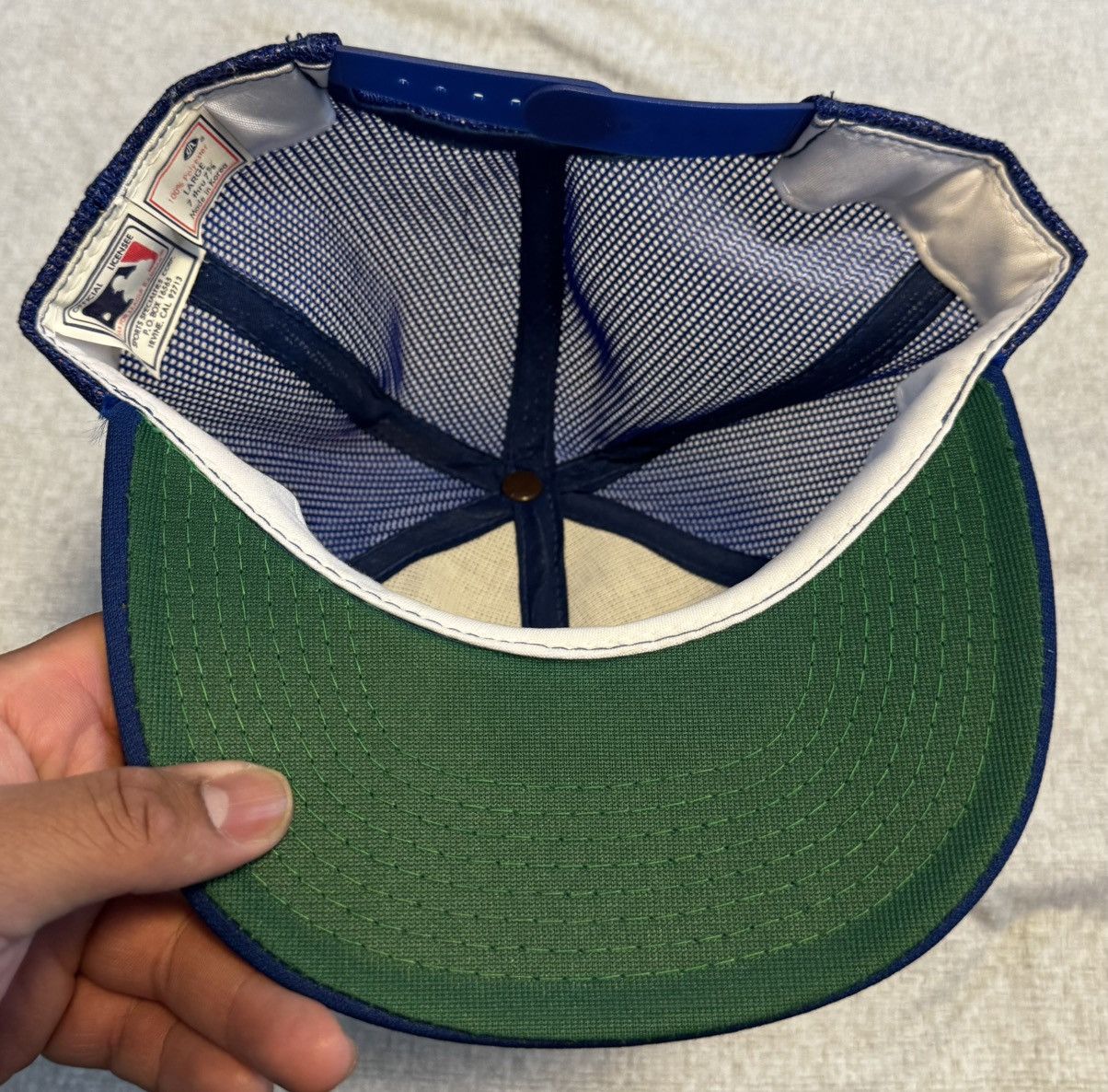 Sports Specialties Seattle Mariners Sports Specialty Snapback Mesh Trucker Blue Size ONE SIZE - 5 Thumbnail
