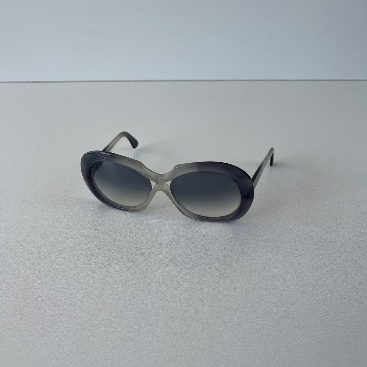 Frame Frame Atelier 3618 Vintage Oversized Sunglasses Grey/Blue Size ONE SIZE - 1 Thumbnail