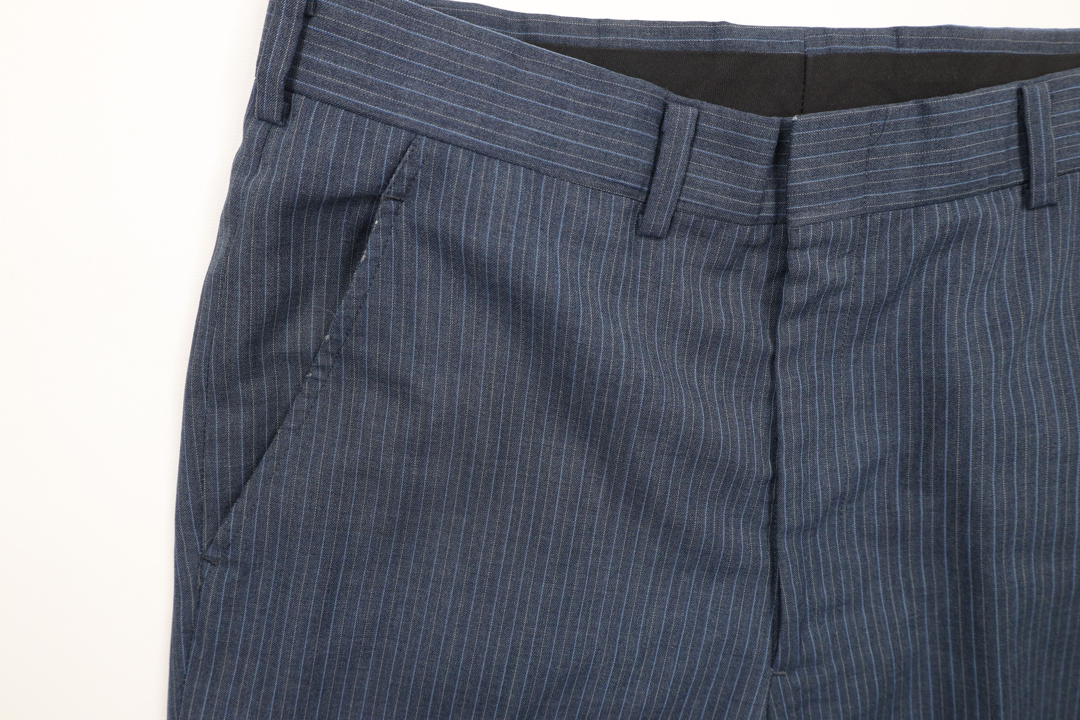 Vintage Vintage 70s Streetwear Pinstriped Bell Bottoms Pants USA Size US 32 / EU 48 - 8 Thumbnail