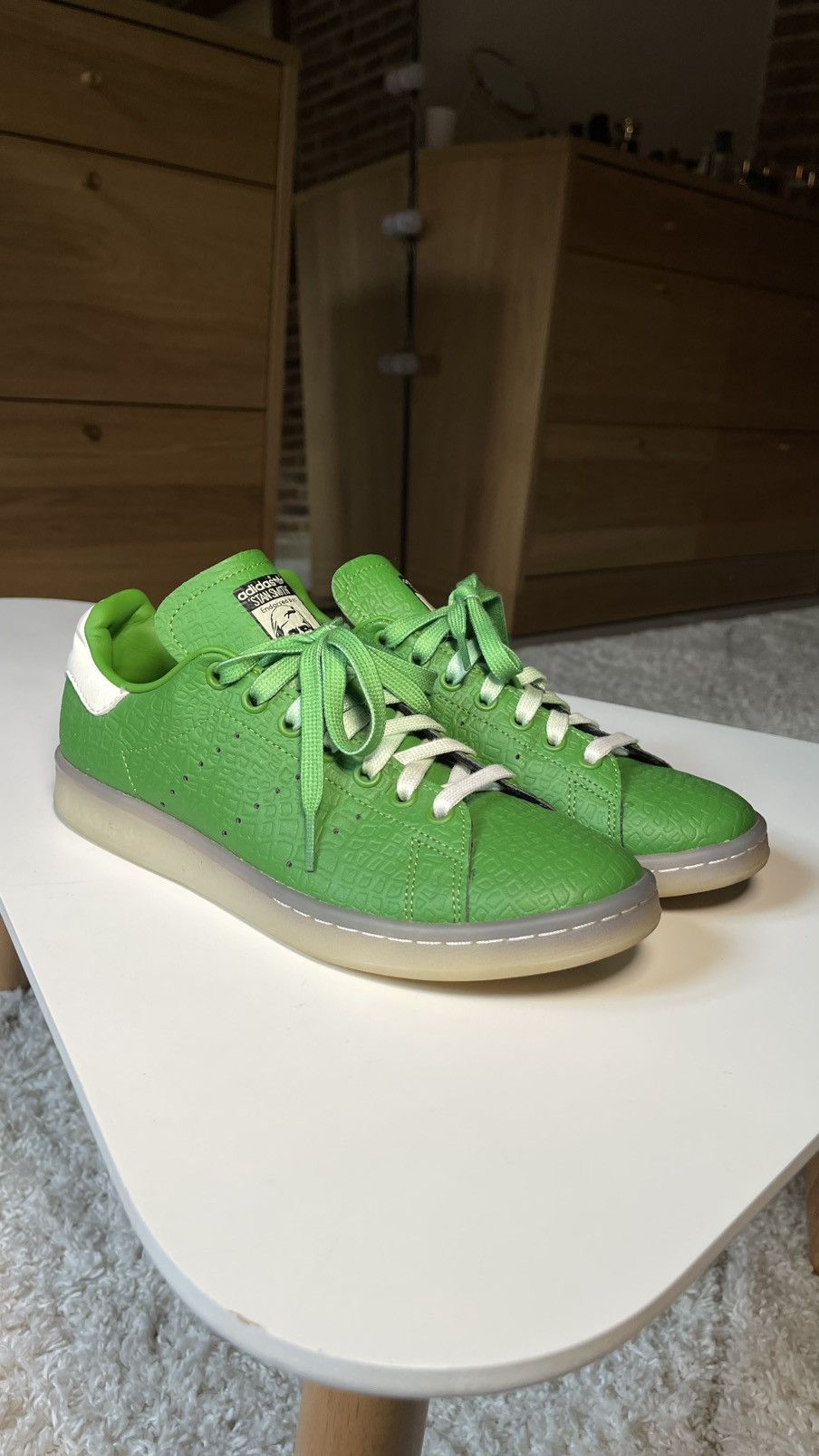 Adidas × Disney Adidas x Disney Stan Smith Kermit Green Size 39 Size US 9.5 / IT 39.5 - 1 Thumbnail