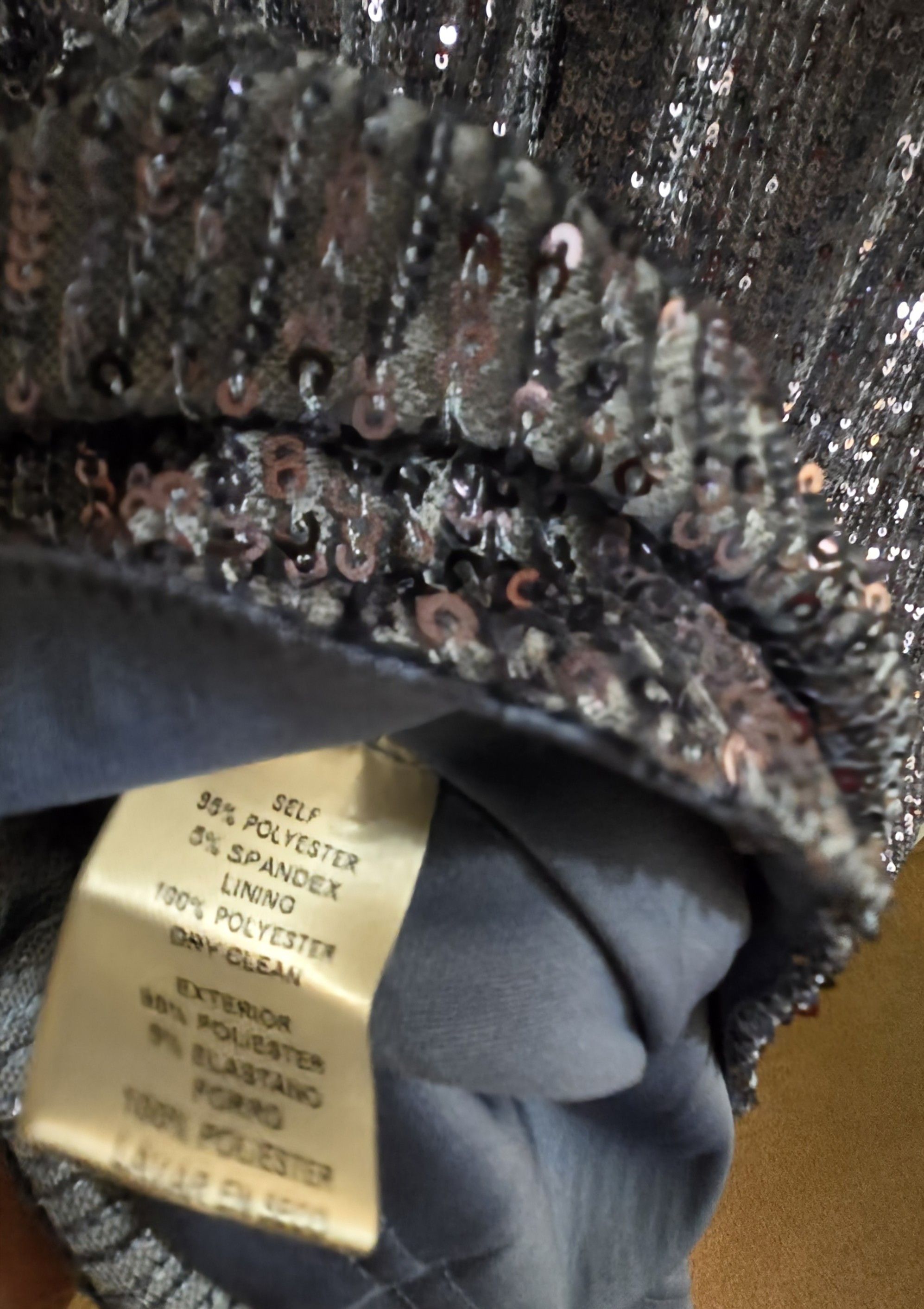 Other Eliza J Sequin Sheath Ruched Party/Cocktail Dress Size 3XL / US 20-22 - 9 Thumbnail