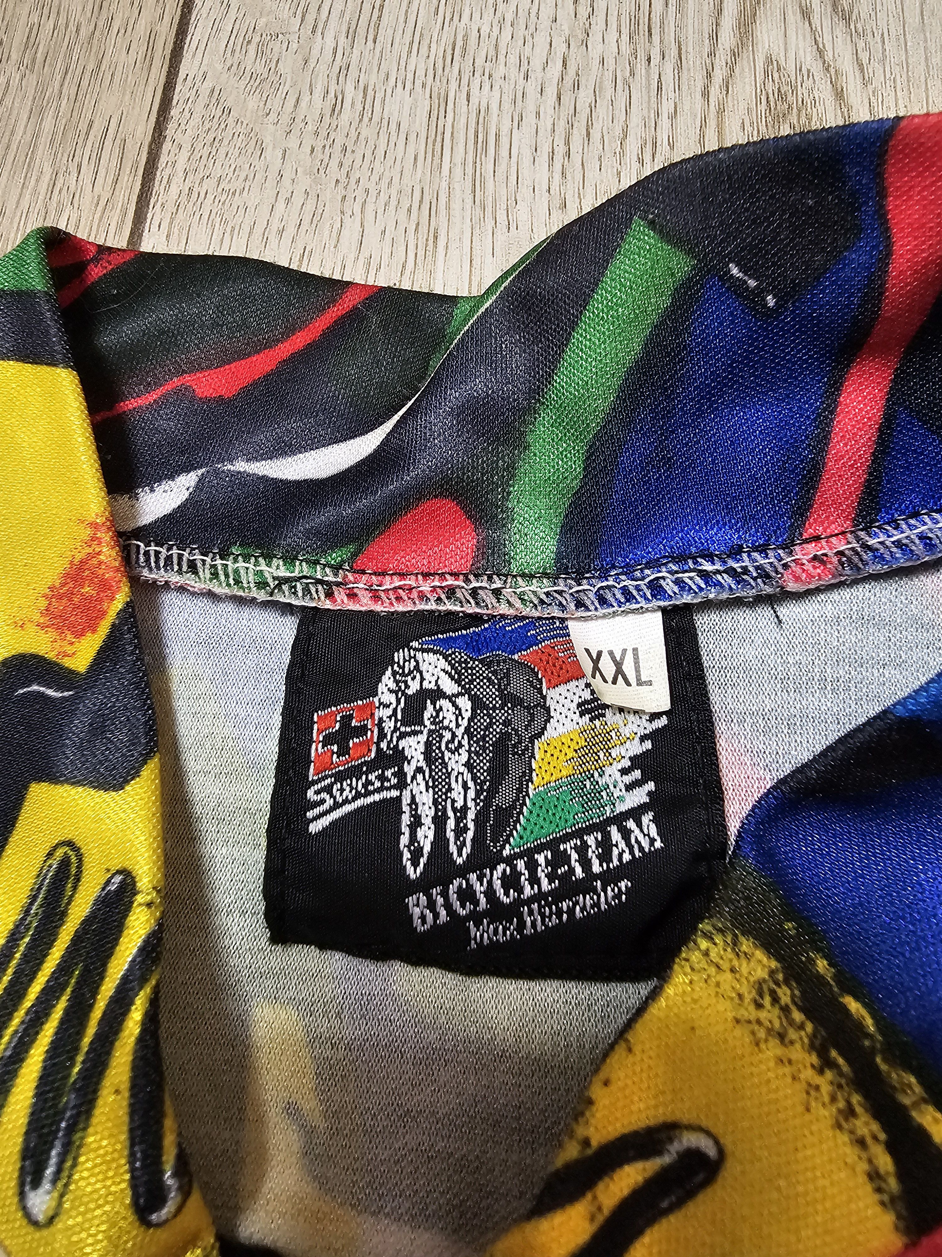 All Sport VINTAGE MAX HURZELER CYCLING TEAM JERSEY BICYCLE TEAM MAX Size US XXL / EU 58 / 5 - 6 Thumbnail