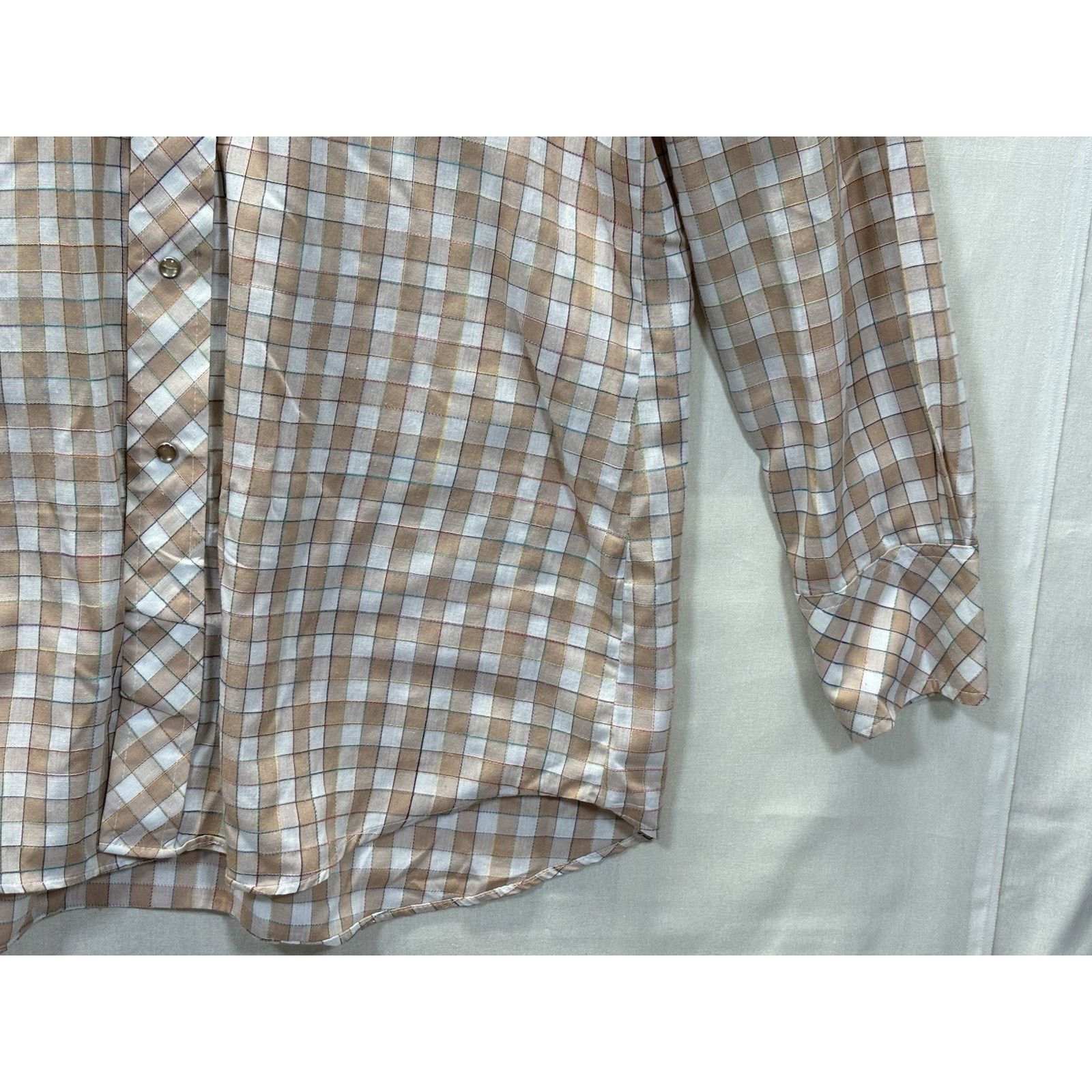 The Unbranded Brand Vintage Montgomery Ward Western Pearl Snap Shirt Men’s 16.5 Size US L / EU 52-54 / 3 - 14 Thumbnail