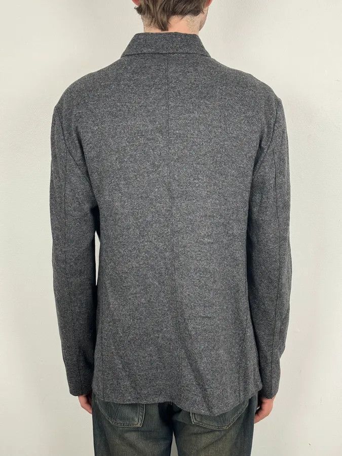 Armani Collezioni SS2017 Armani Collezioni Classy Grey Buttoned Jacket Size 44R - 3 Thumbnail
