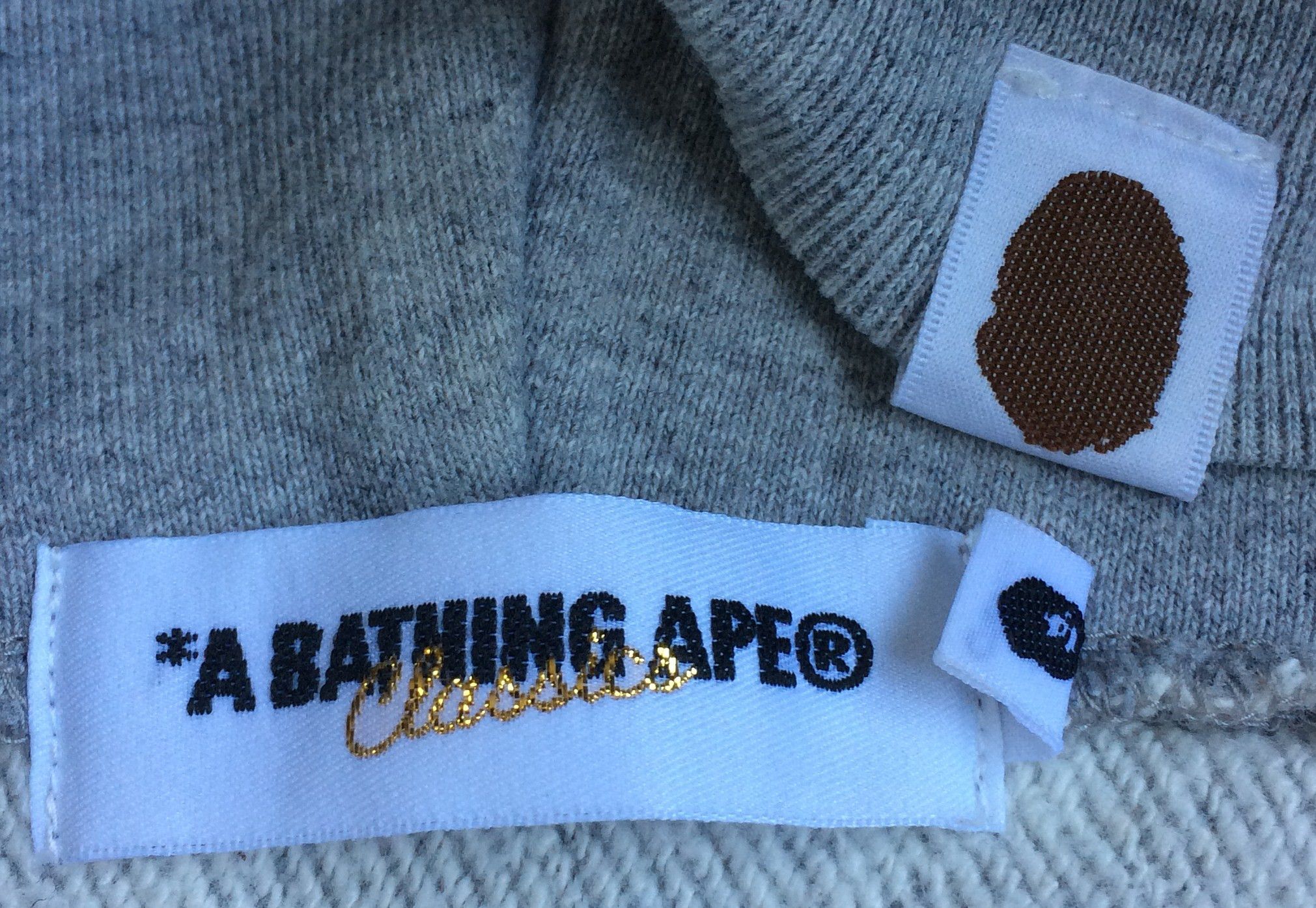 Bape OG Bape "Ape is Bathing" Full Zip Hoodie size XL Size US XL / EU 56 / 4 - 4 Thumbnail