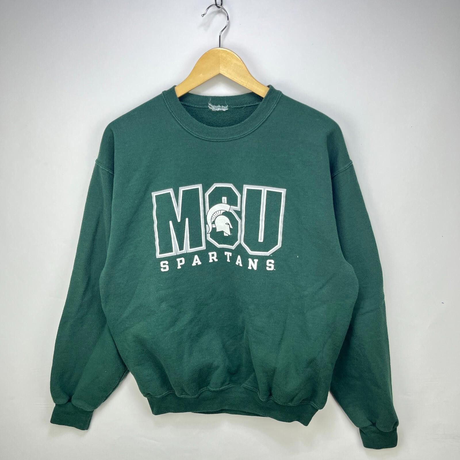 Vintage Michigan State University Spartans Sweatshirt Medium