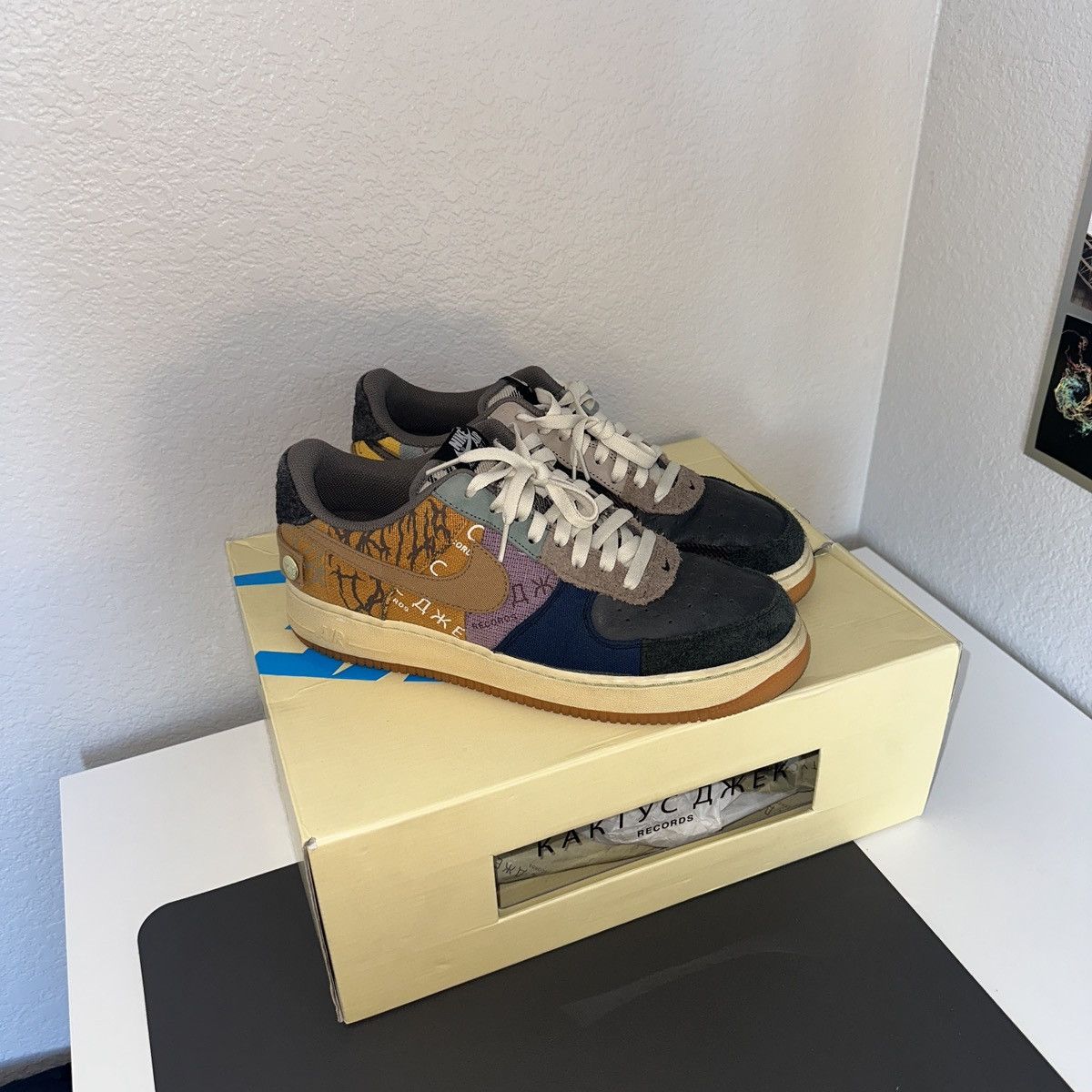 Air force discount travis scott fossil