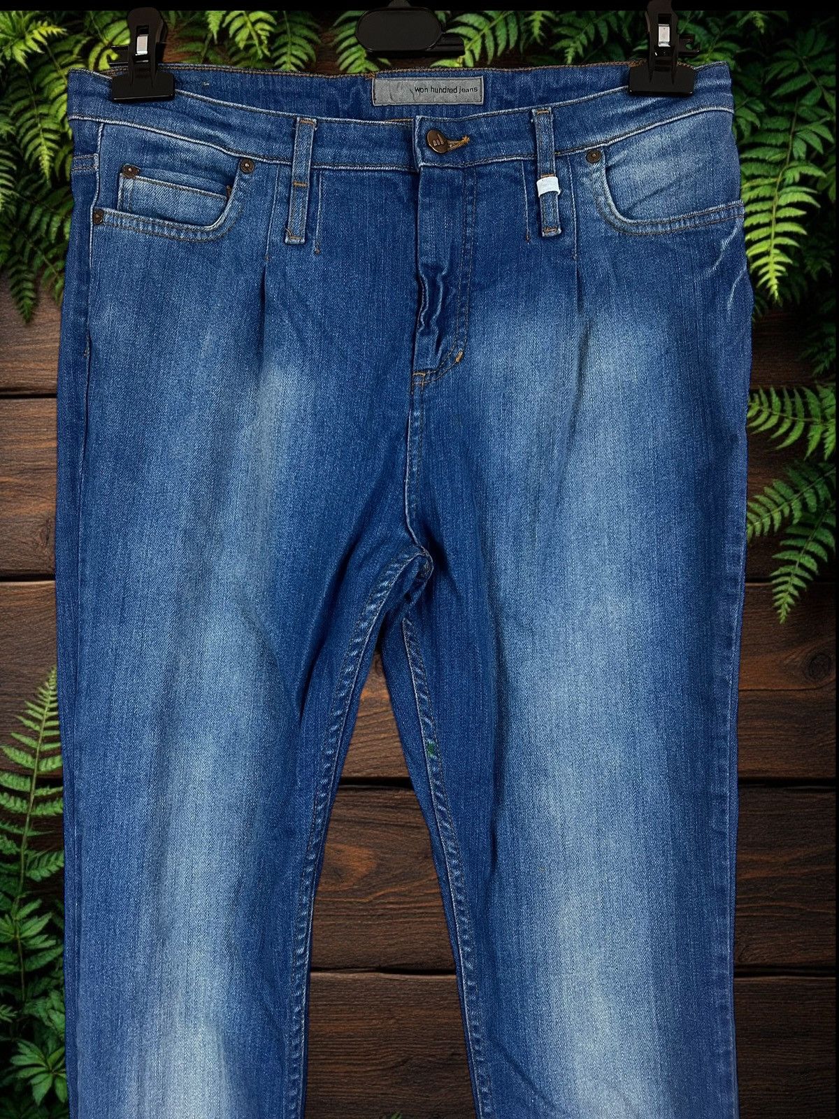 Won Hundred Won Hundred Slim Fit Jeans Size W32 L34 Size US 32 / EU 48 - 2 Thumbnail