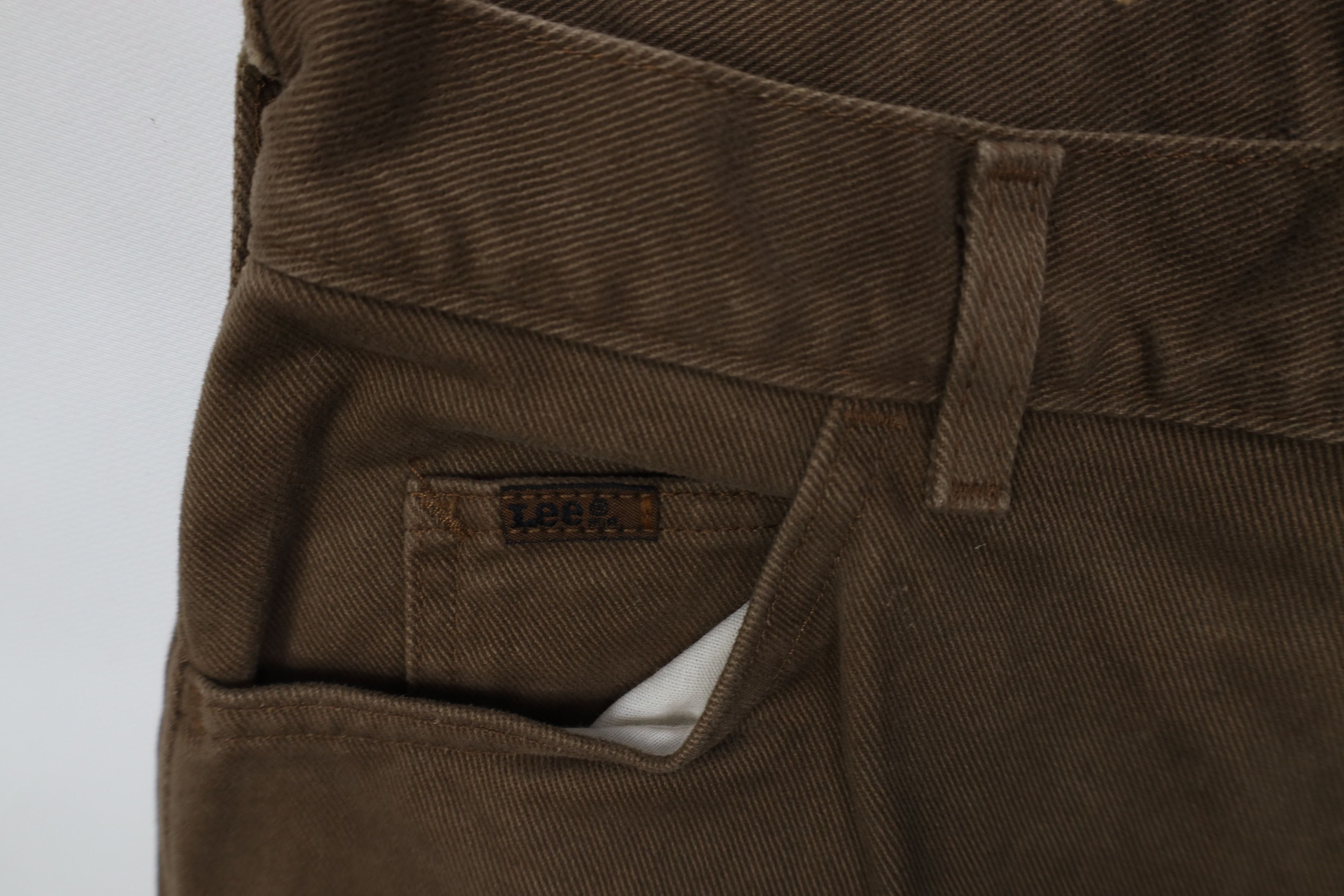 Lee Vintage 90s Lee Relaxed Fit Tapered Leg Jeans Brown USA Size 36" / US 14 / IT 50 - 7 Thumbnail