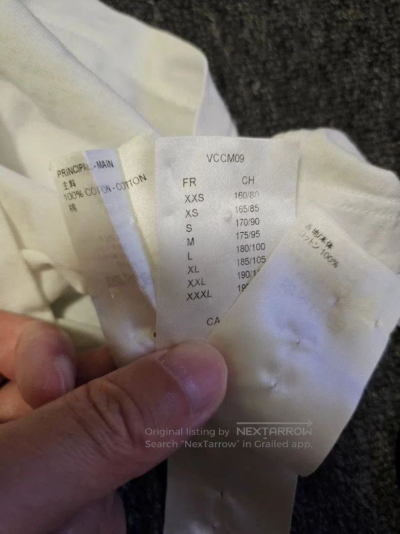 Louis Vuitton Louis Vuitton White Short Sleeve T. Size US M / EU 48-50 / 2 - 5 Thumbnail
