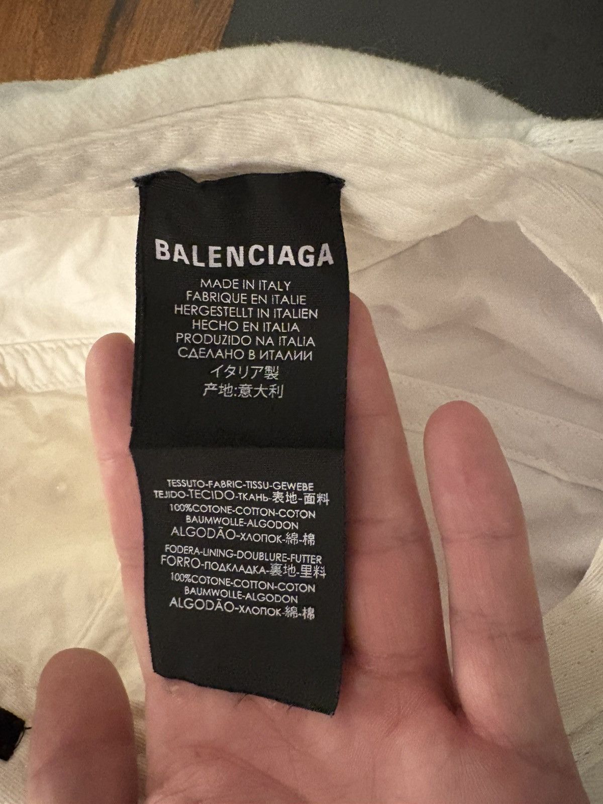 Balenciaga Balenciaga logo hat Size ONE SIZE - 4 Thumbnail