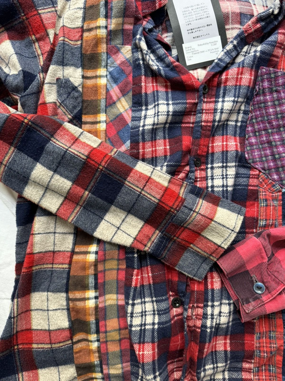 Needles Needles 7 Cut Flannel Size US XS / EU 42 / 0 - 4 Thumbnail