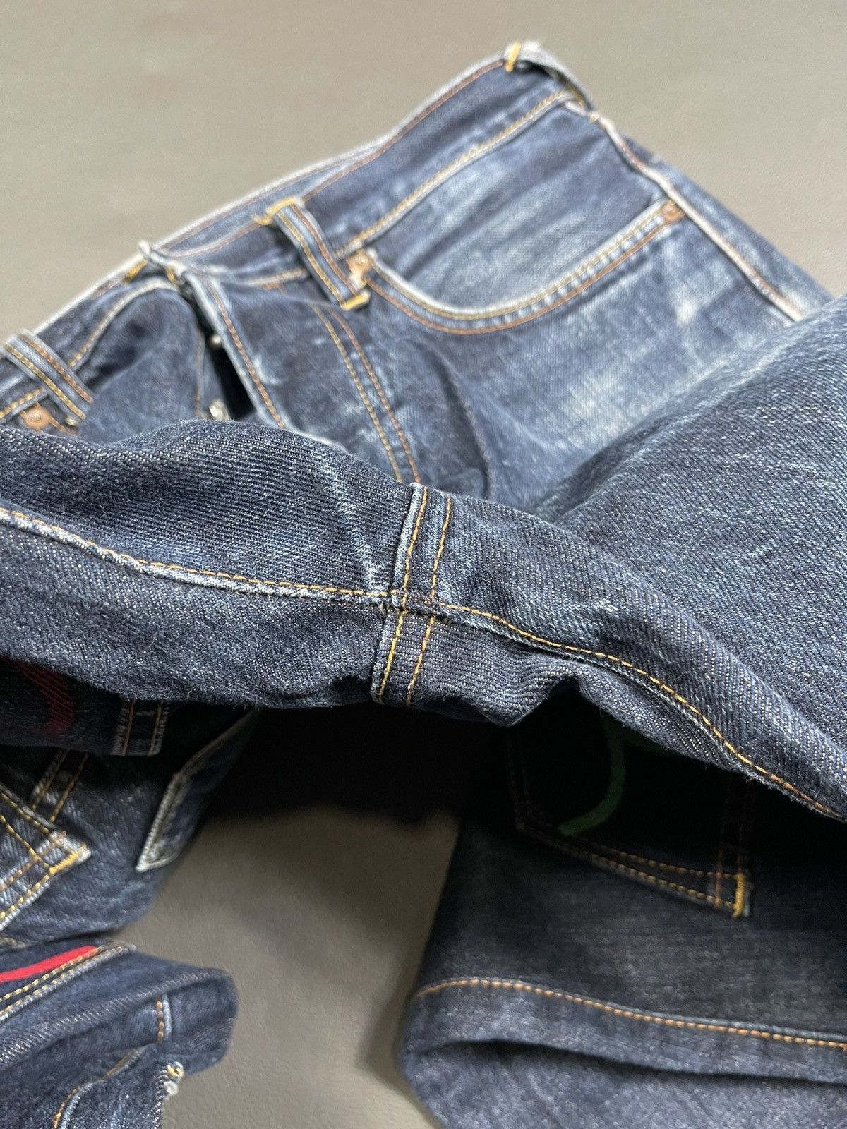 Evisu Evisu Multi Pocket Jeans Lot. 0001 Size US 33 - 15 Thumbnail