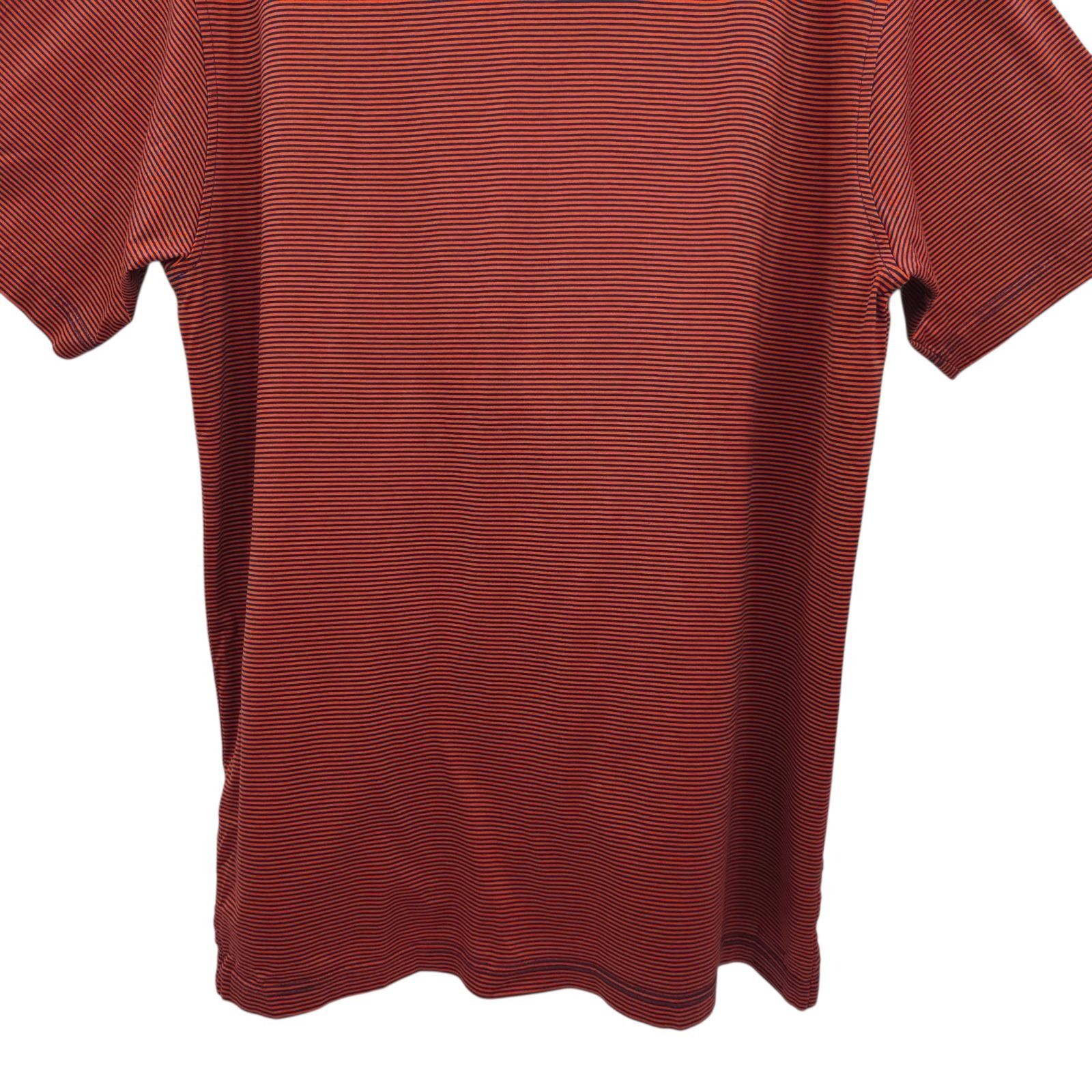 Peter Millar Peter Millar Polo Shirt Mens M Classic Red Navy Micro Stripe Size US M / EU 48-50 / 2 - 12 Thumbnail