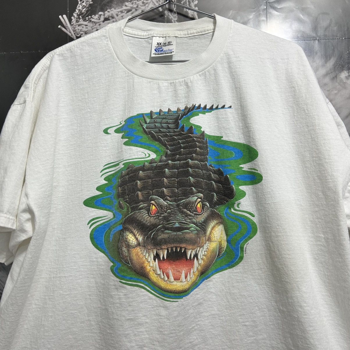 Vintage ALLIGATOR VINTAGE SHIRT 90’s Size US XL / EU 56 / 4 - 2 Thumbnail