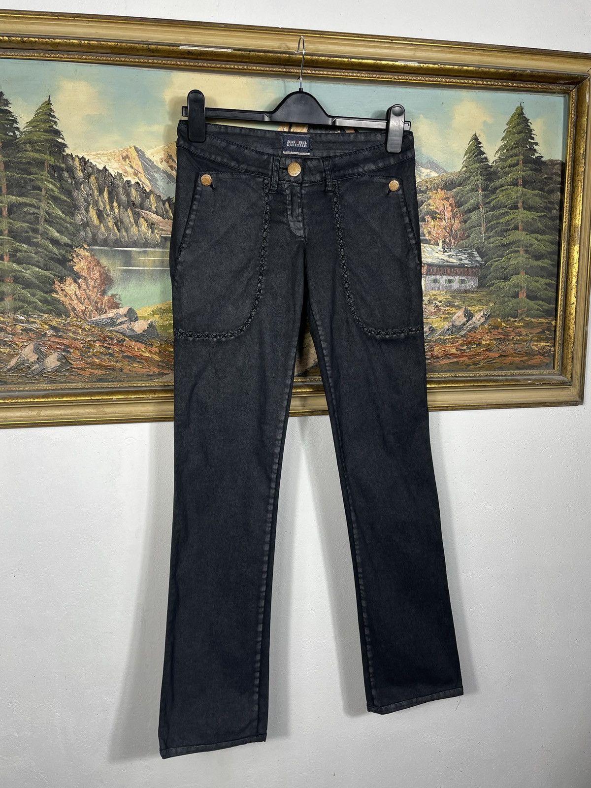 Jean Paul Gaultier Vintage JPG Denim Jeans Trousers Pants